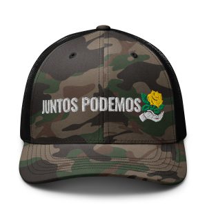 Camouflage trucker hat