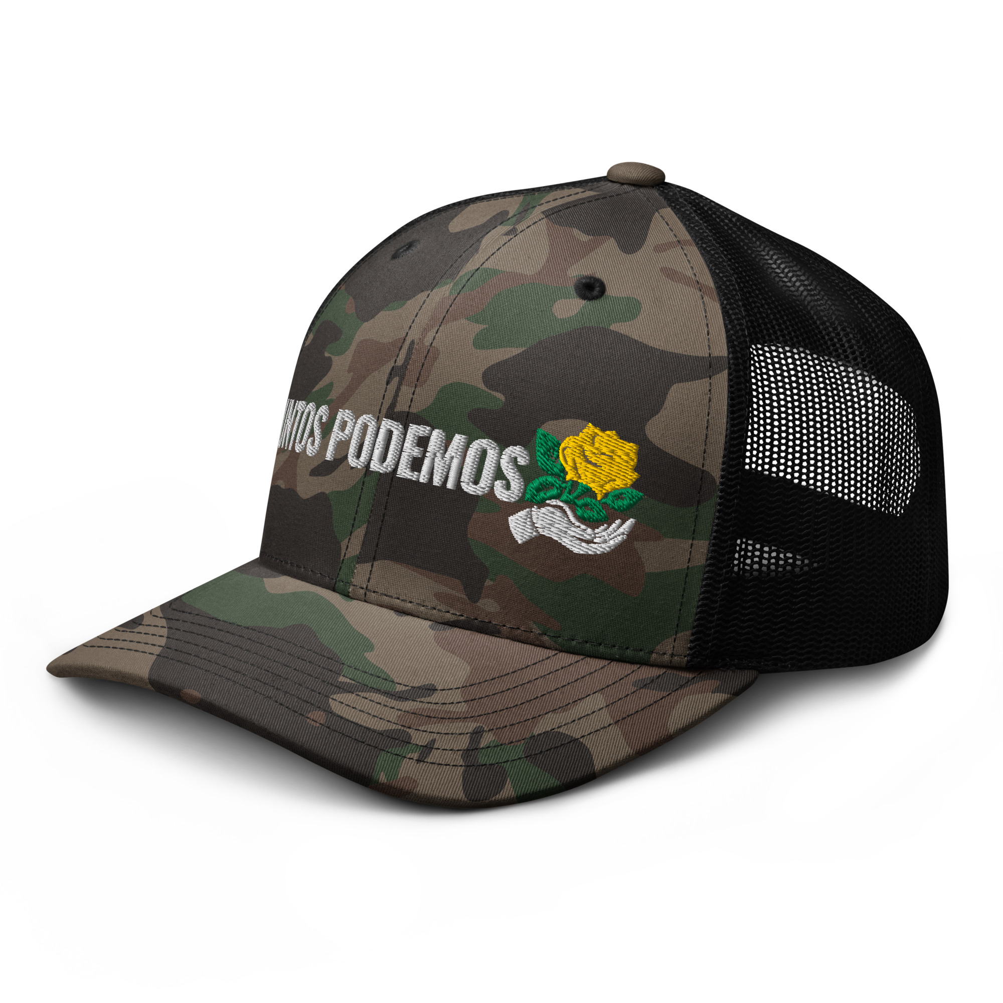 Camouflage trucker hat - Image 7