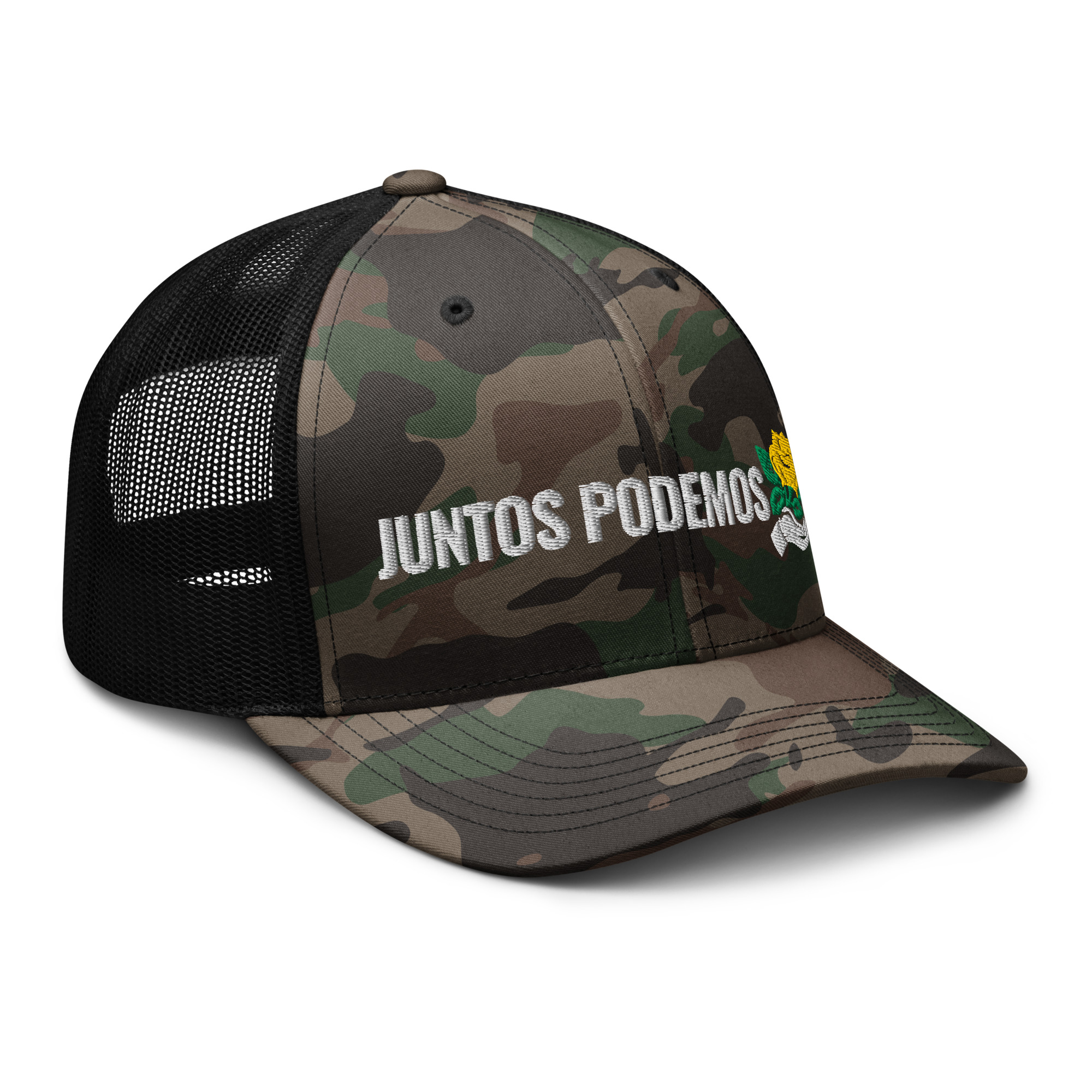 Camouflage trucker hat - Image 10