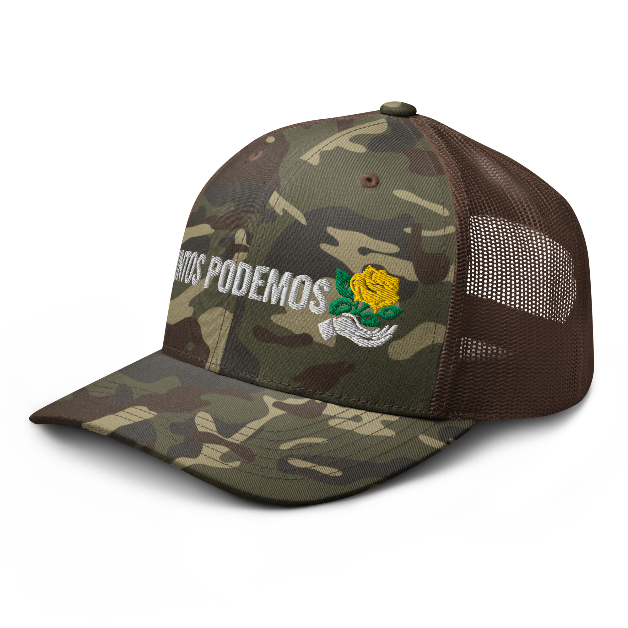 Camouflage trucker hat - Image 8