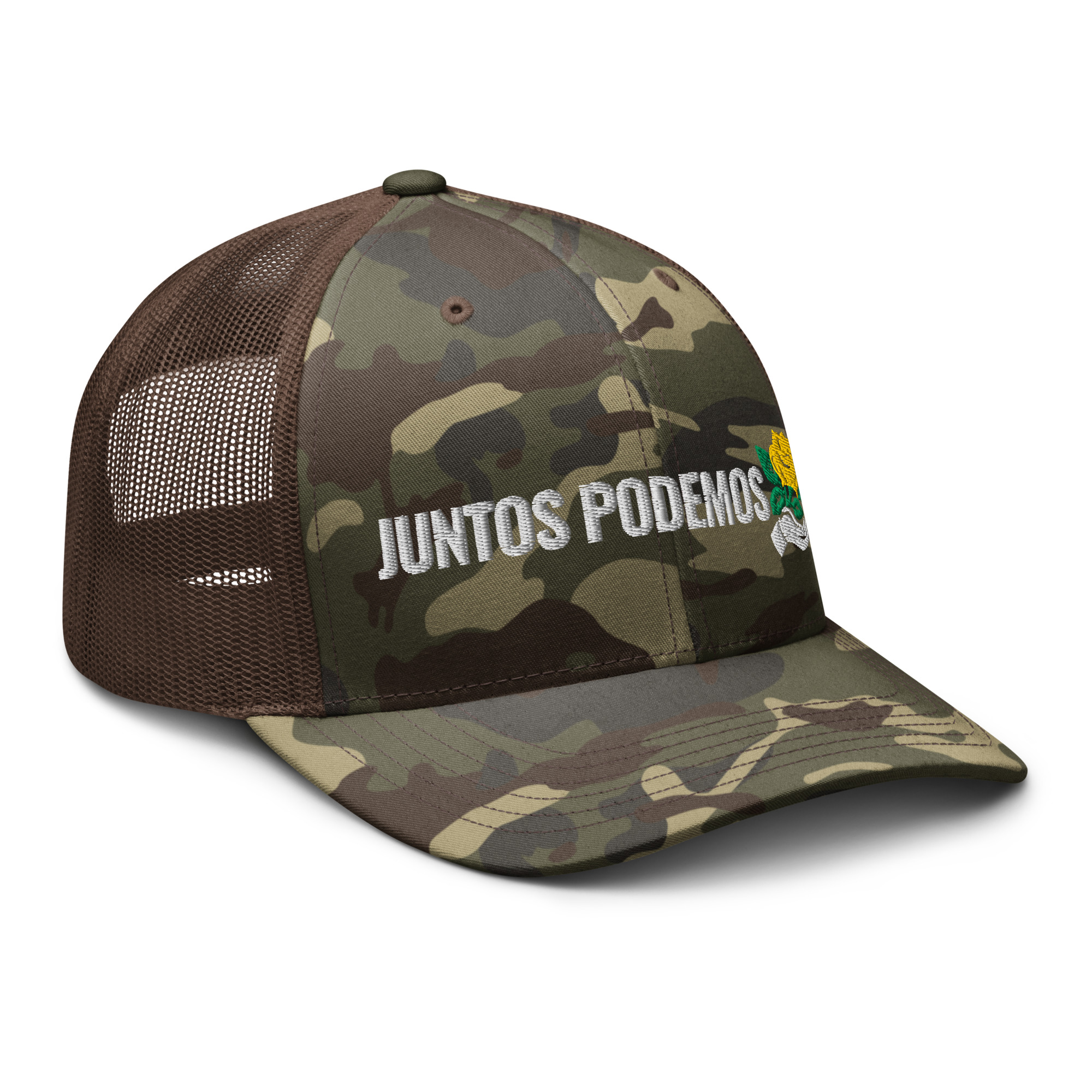 Camouflage trucker hat - Image 11