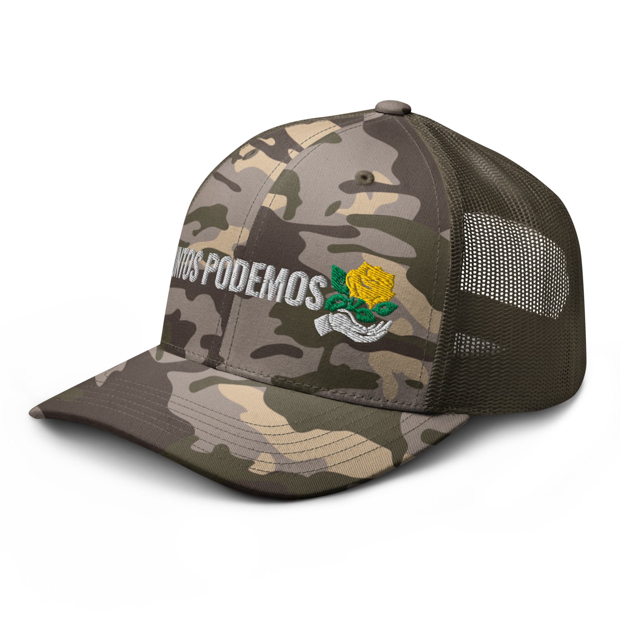 Camouflage trucker hat - Image 9