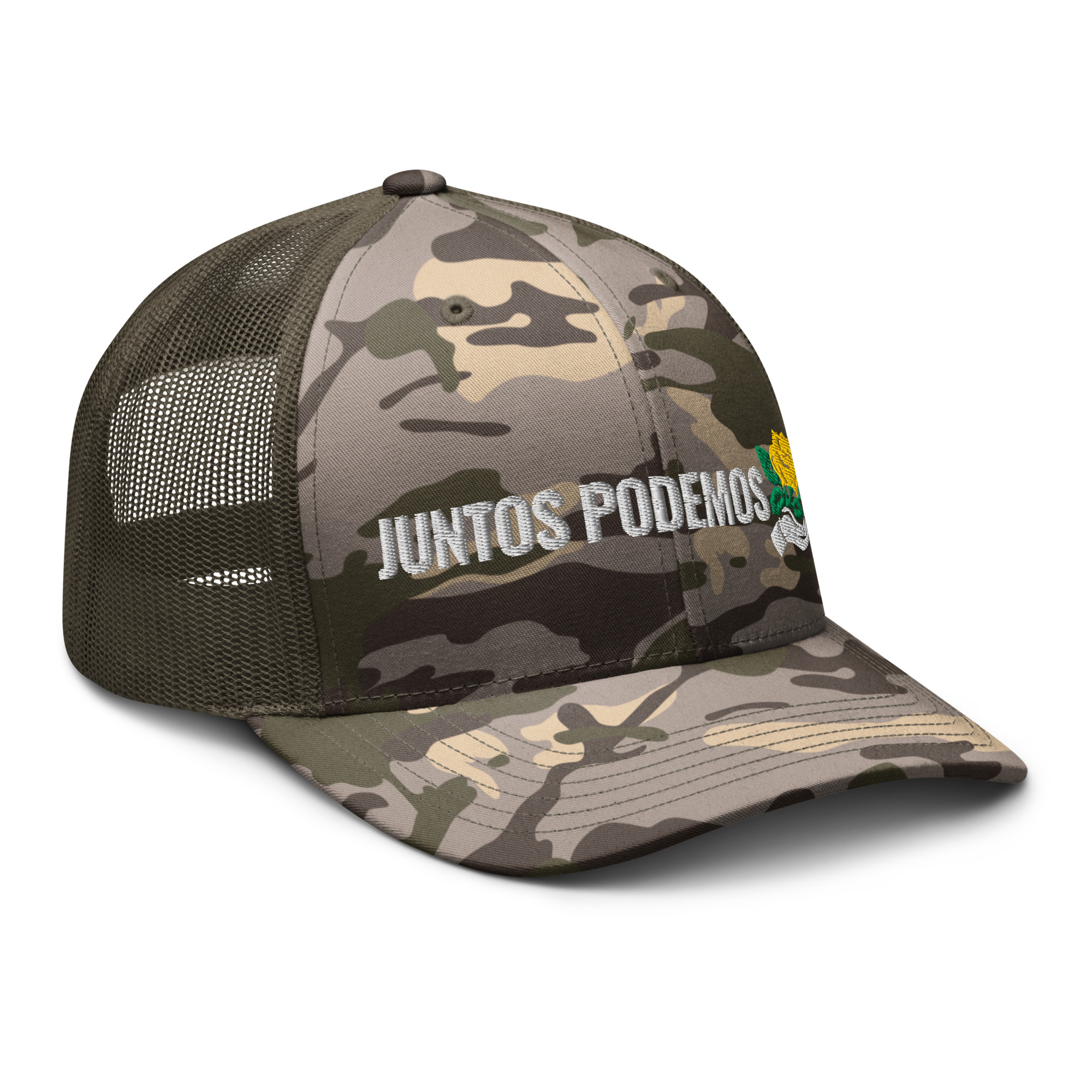 Camouflage trucker hat - Image 12