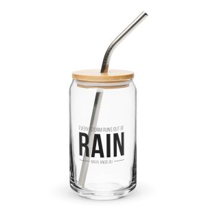 Can-shaped glass