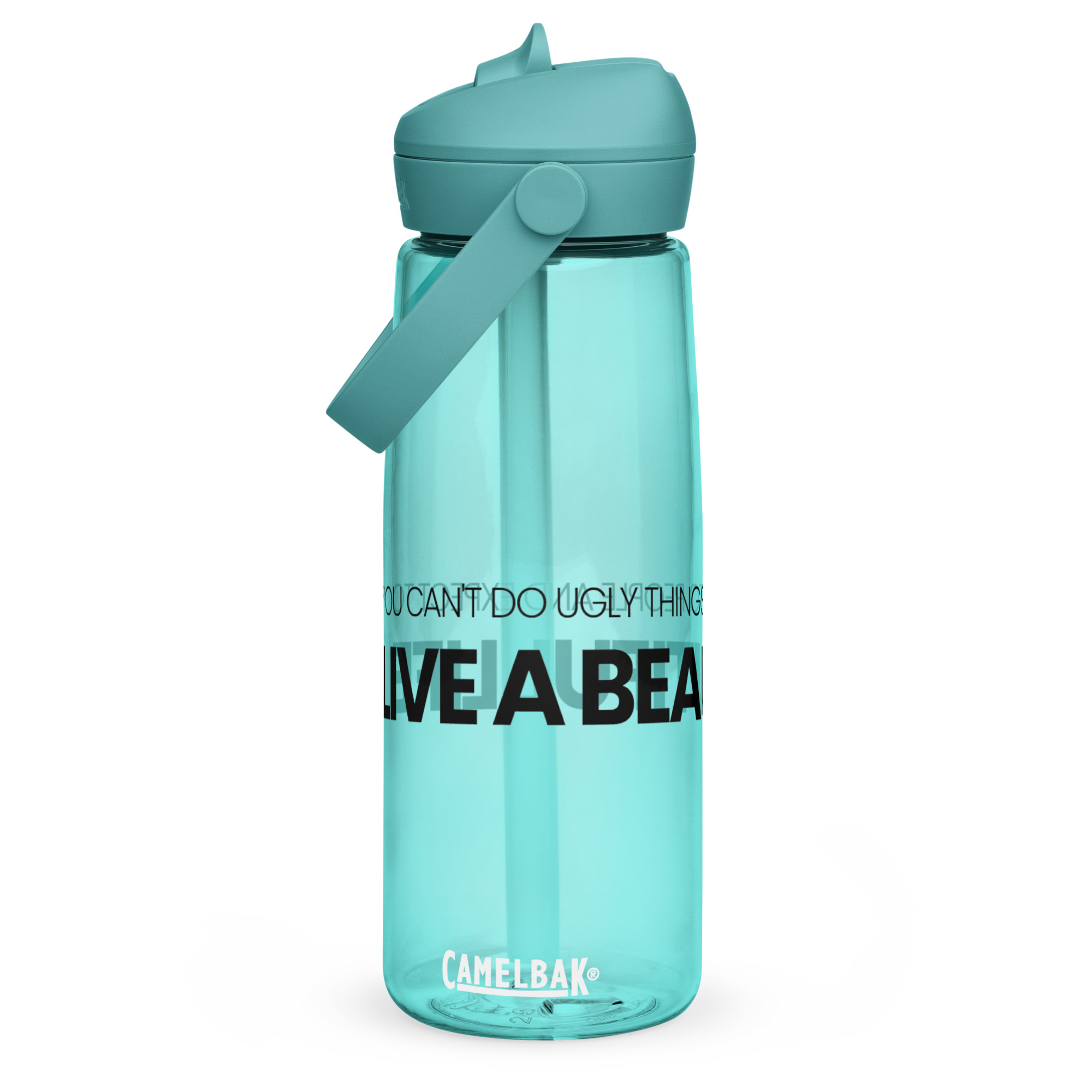 Flip straw water bottle - Image 4