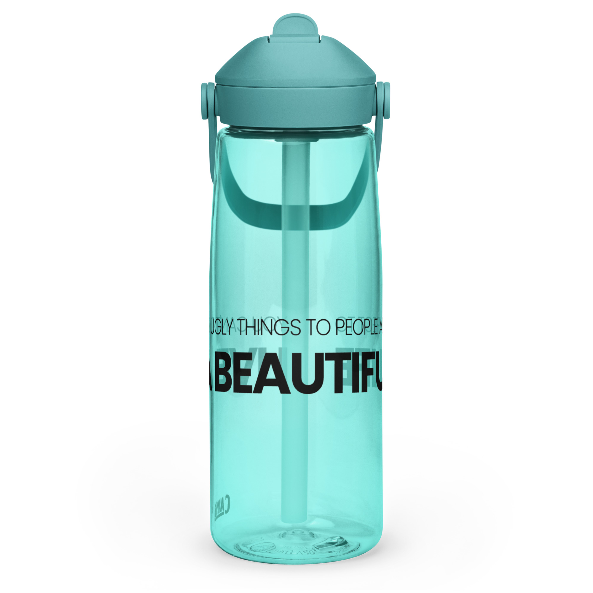Flip straw water bottle - Image 14