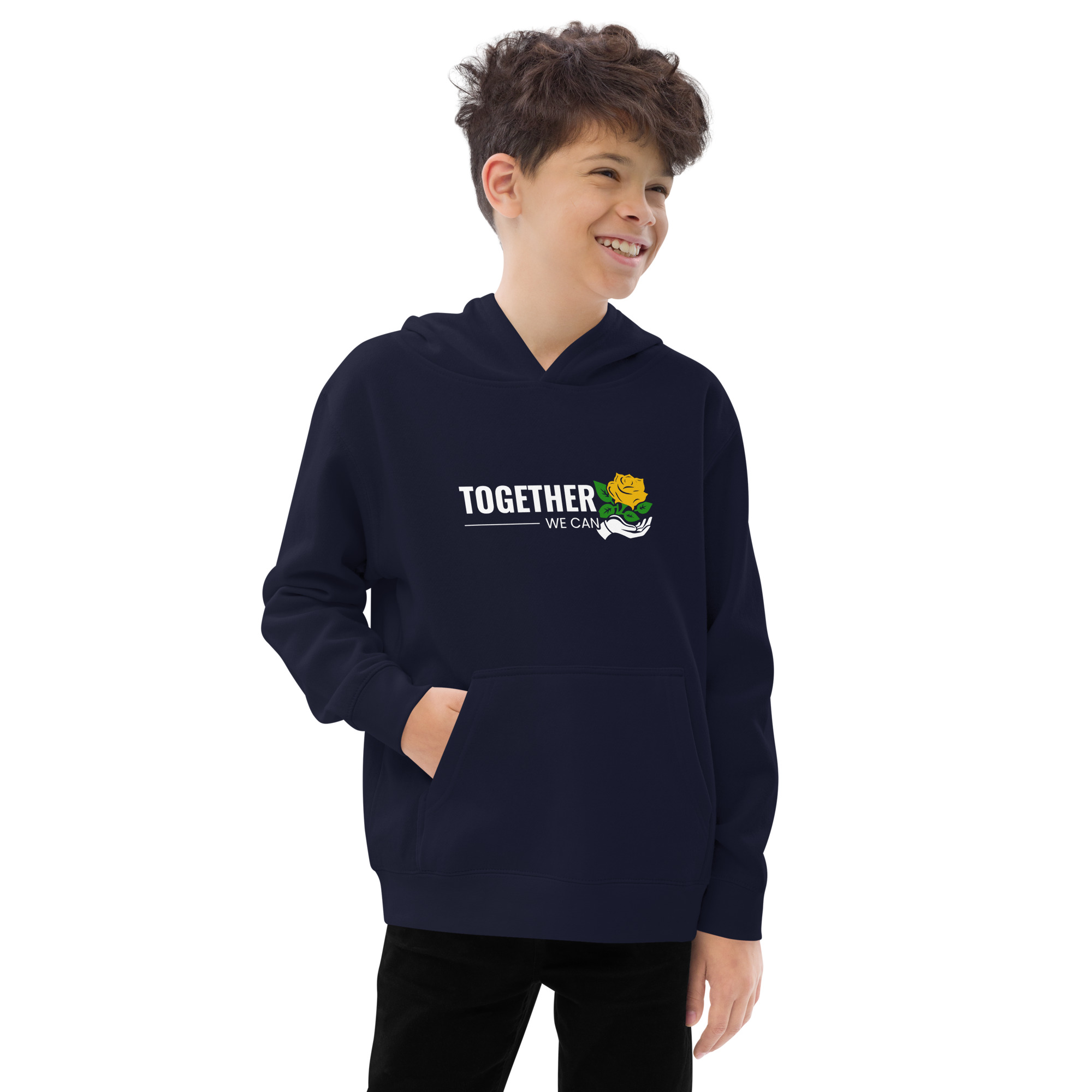 Kids fleece hoodie - Image 4