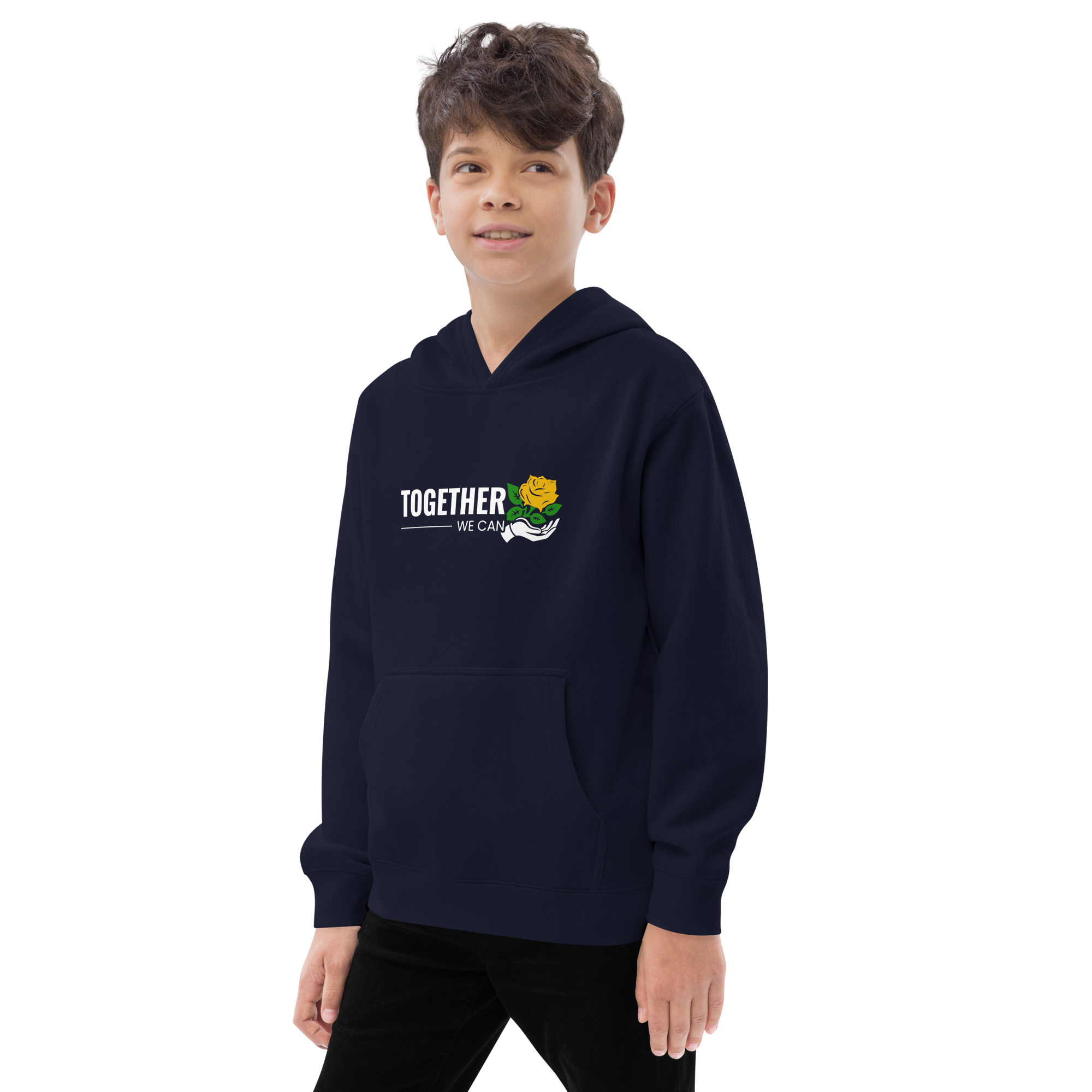 Kids fleece hoodie - Image 7