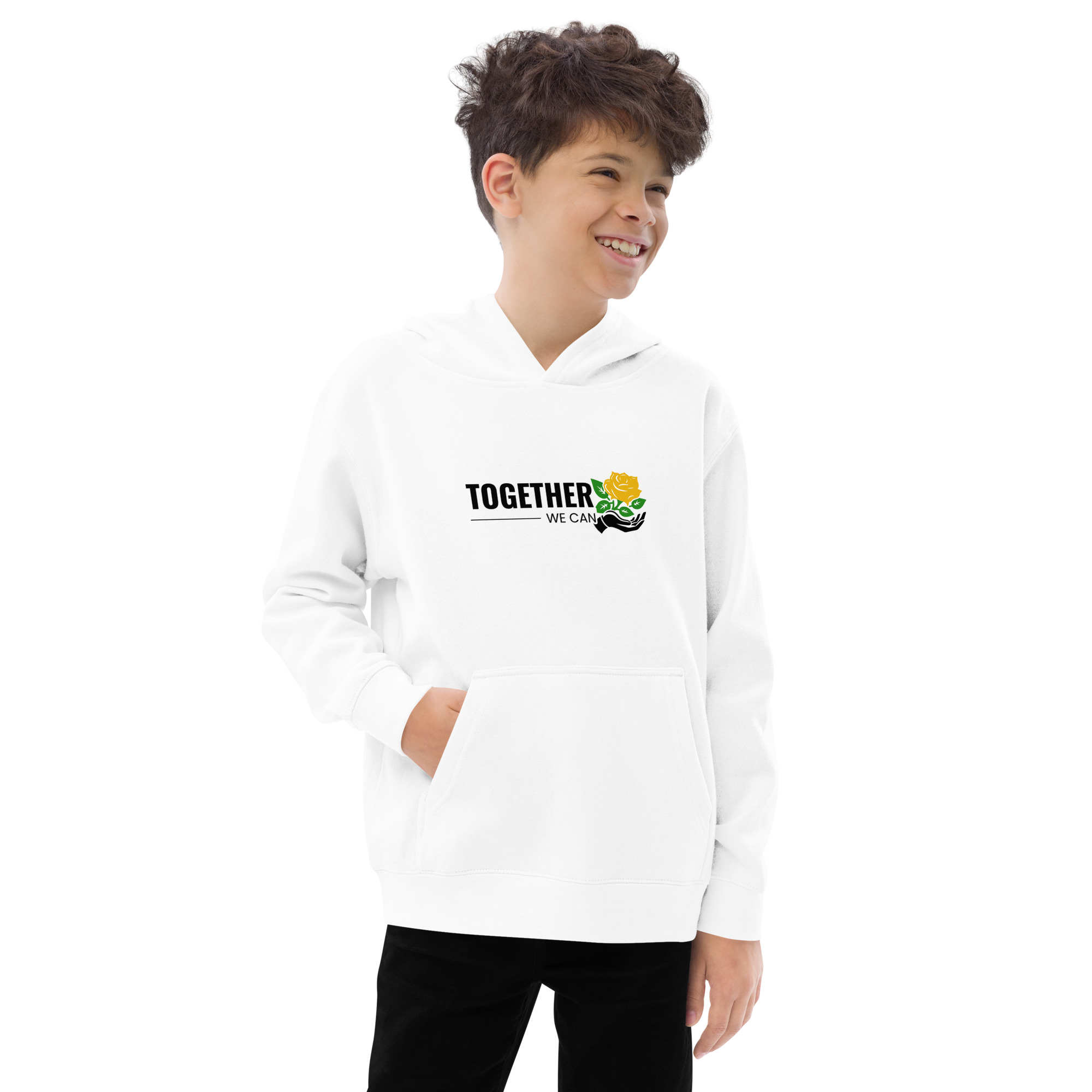 Kids fleece hoodie - Image 10