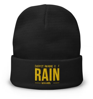 Embroidered Beanie