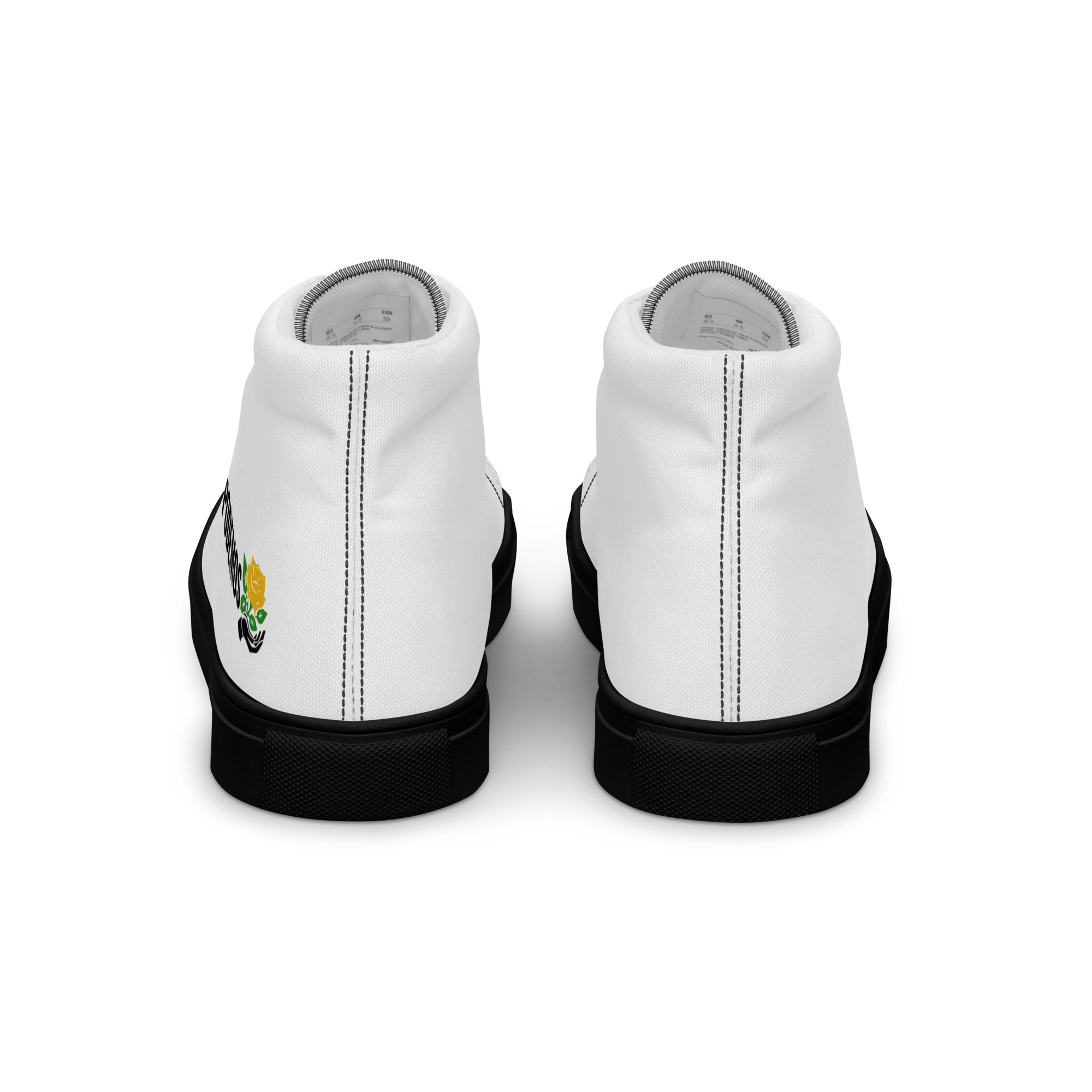 Men’s high top canvas shoes - Image 6