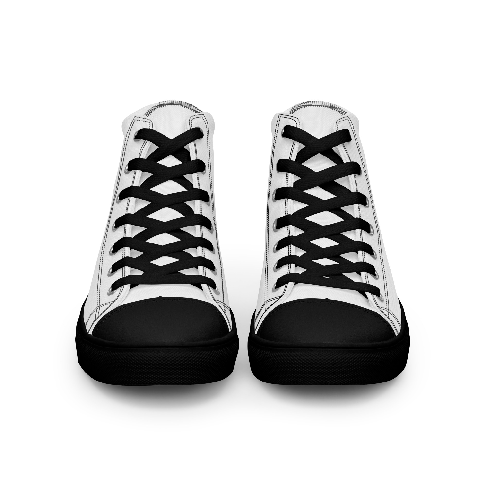 Men’s high top canvas shoes - Image 2
