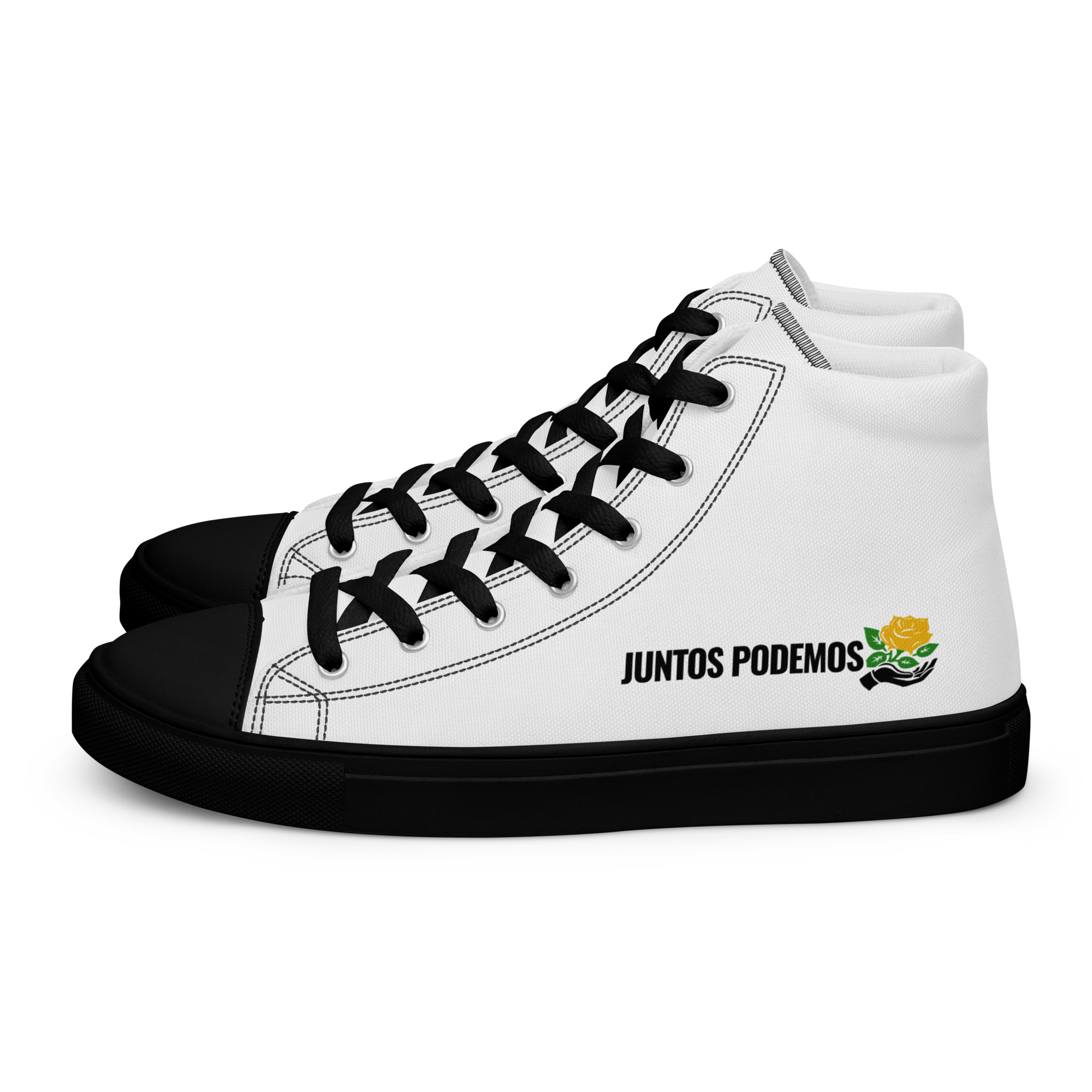 Men’s high top canvas shoes - Image 16