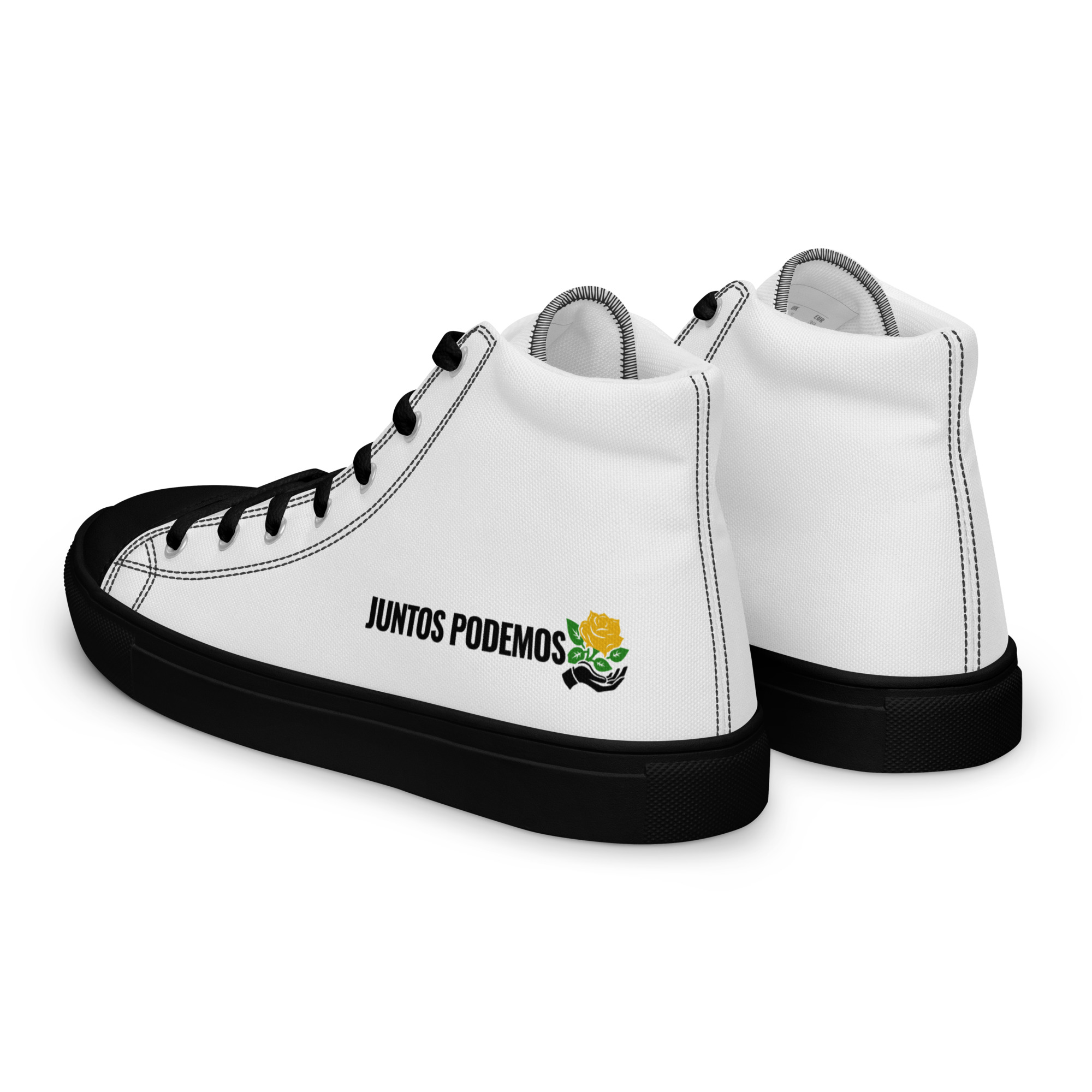 Men’s high top canvas shoes - Image 8