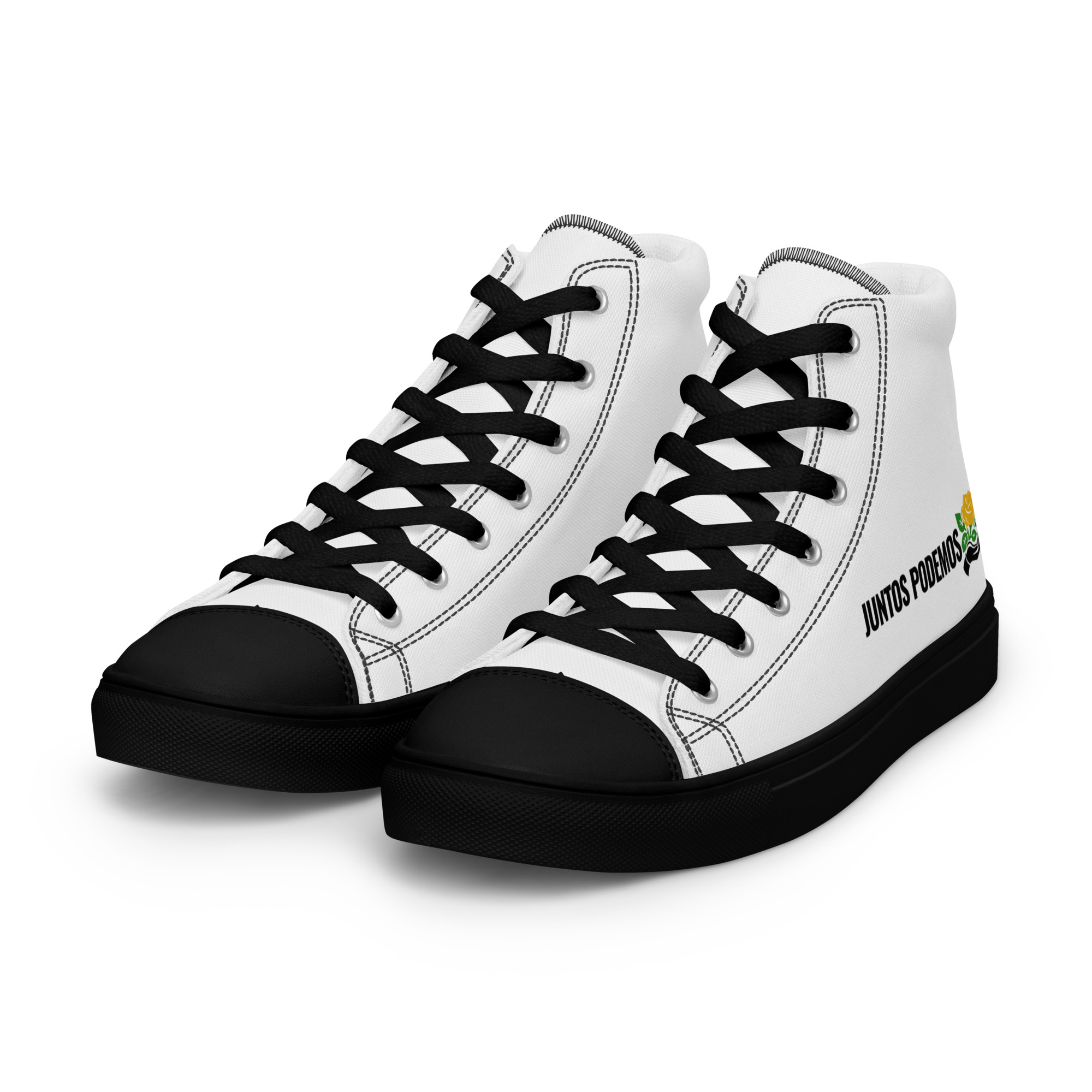 Men’s high top canvas shoes - Image 14