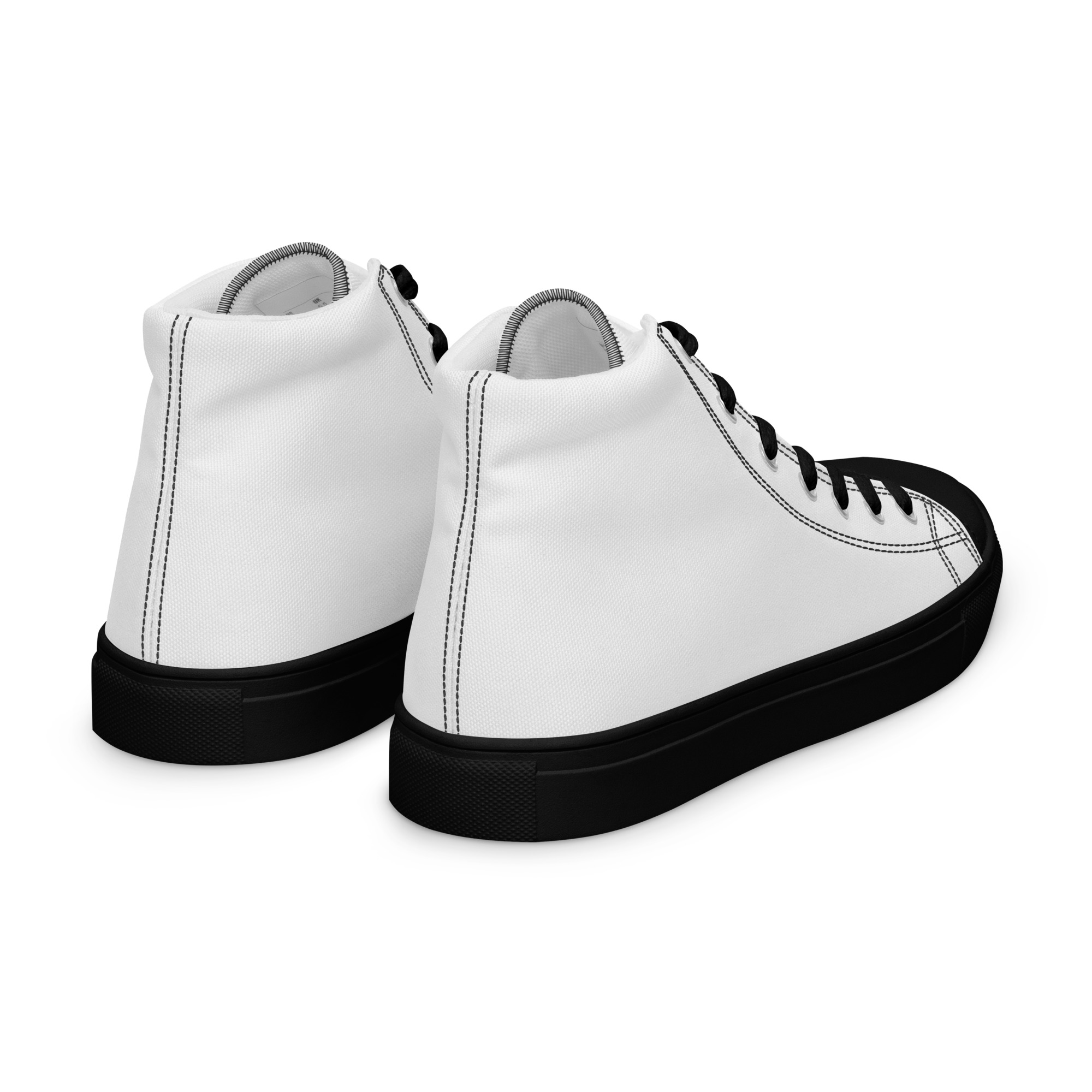 Men’s high top canvas shoes - Image 10