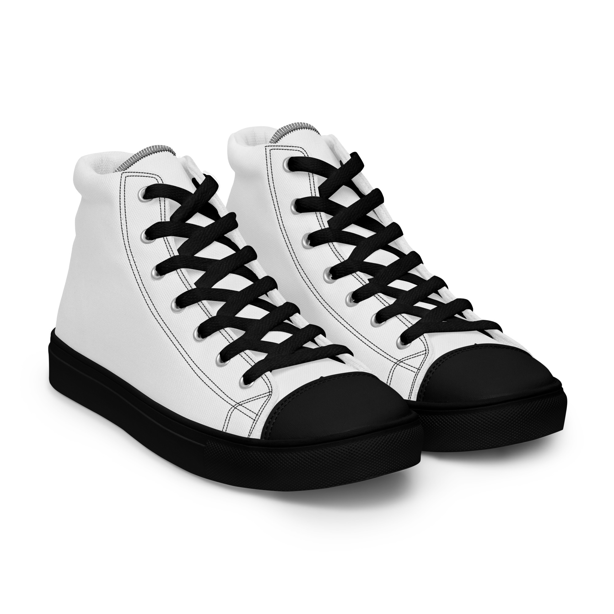 Men’s high top canvas shoes - Image 12