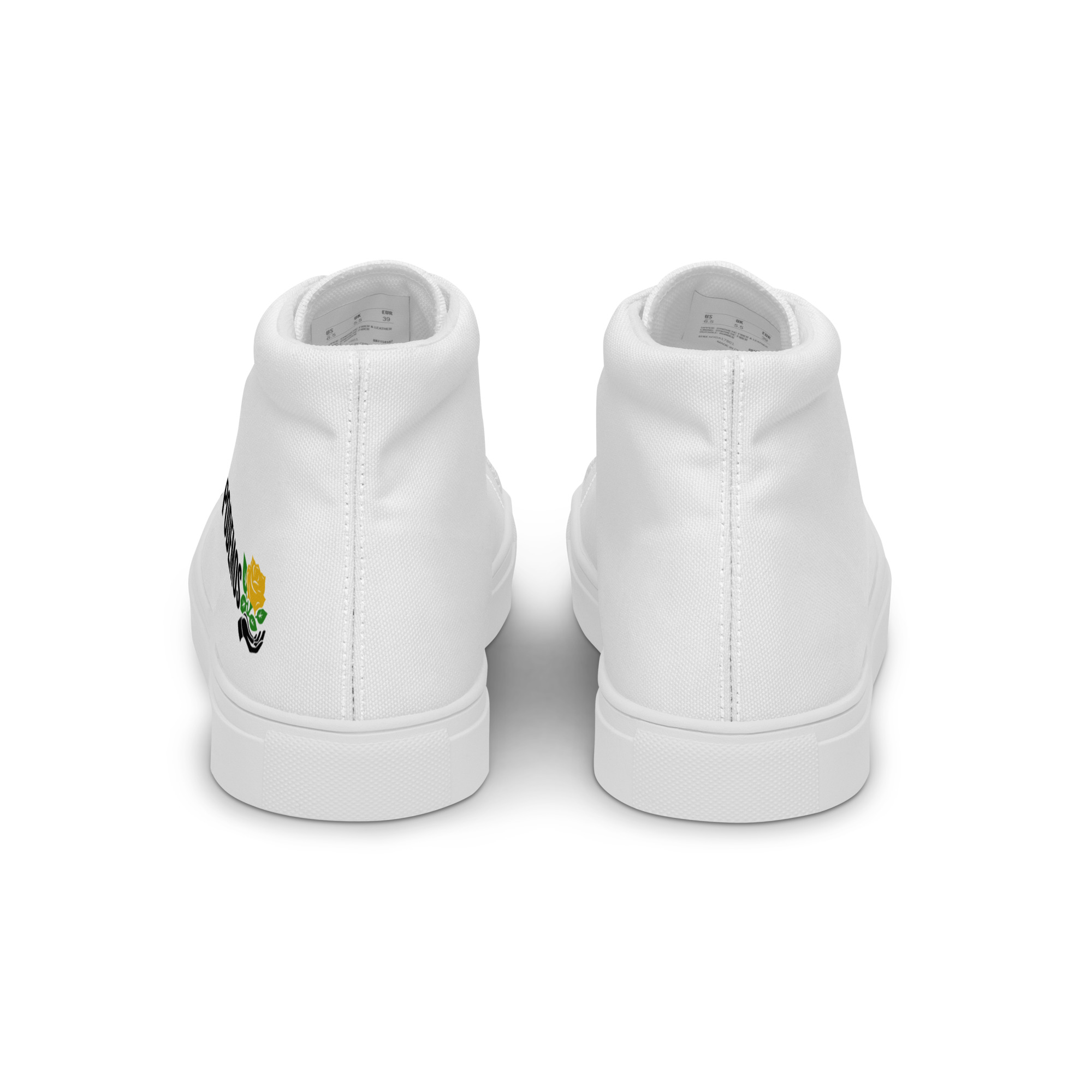 Men’s high top canvas shoes - Image 7