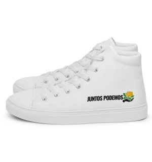 Men’s high top canvas shoes