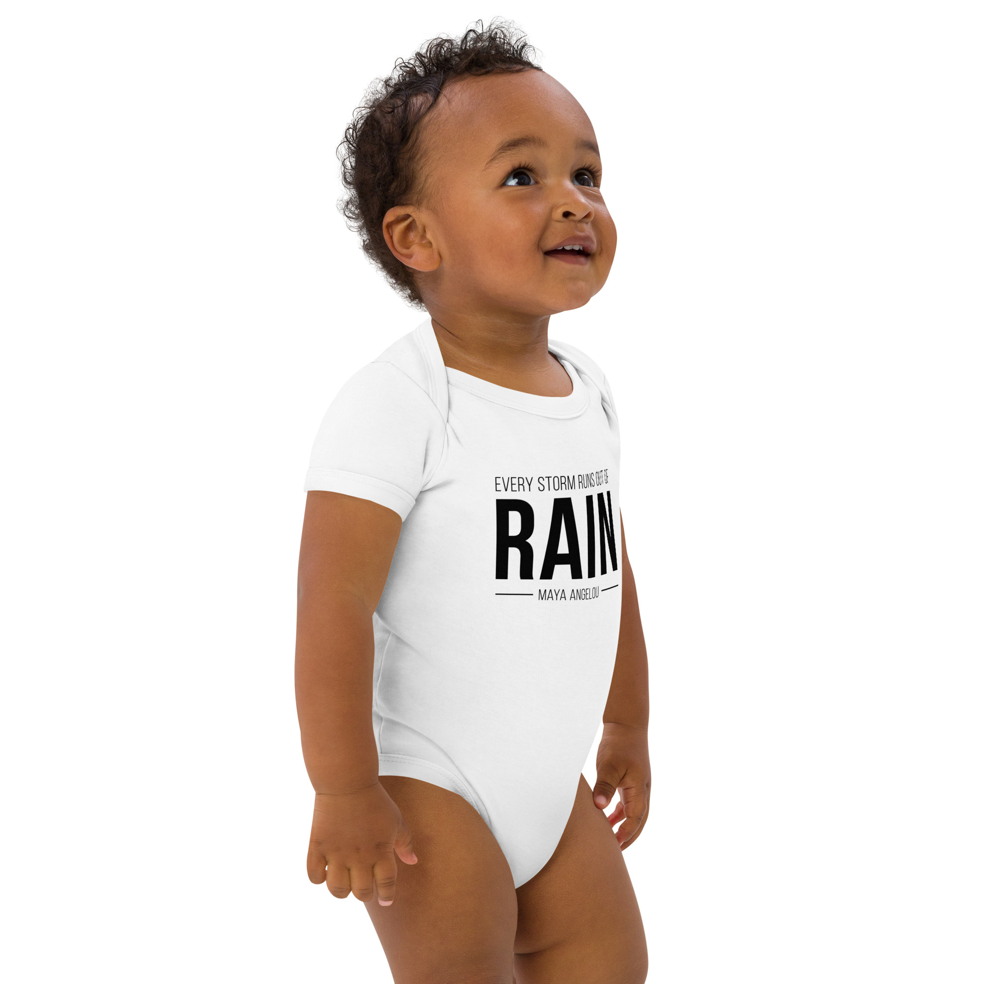 Organic cotton baby bodysuit - Image 2