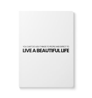 Softcover journal with inside prints