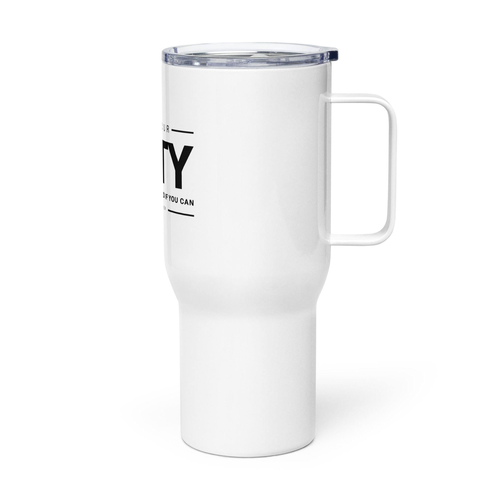 Travel mug with a handle - Image 2