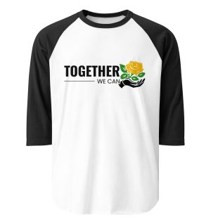3/4 sleeve raglan shirt