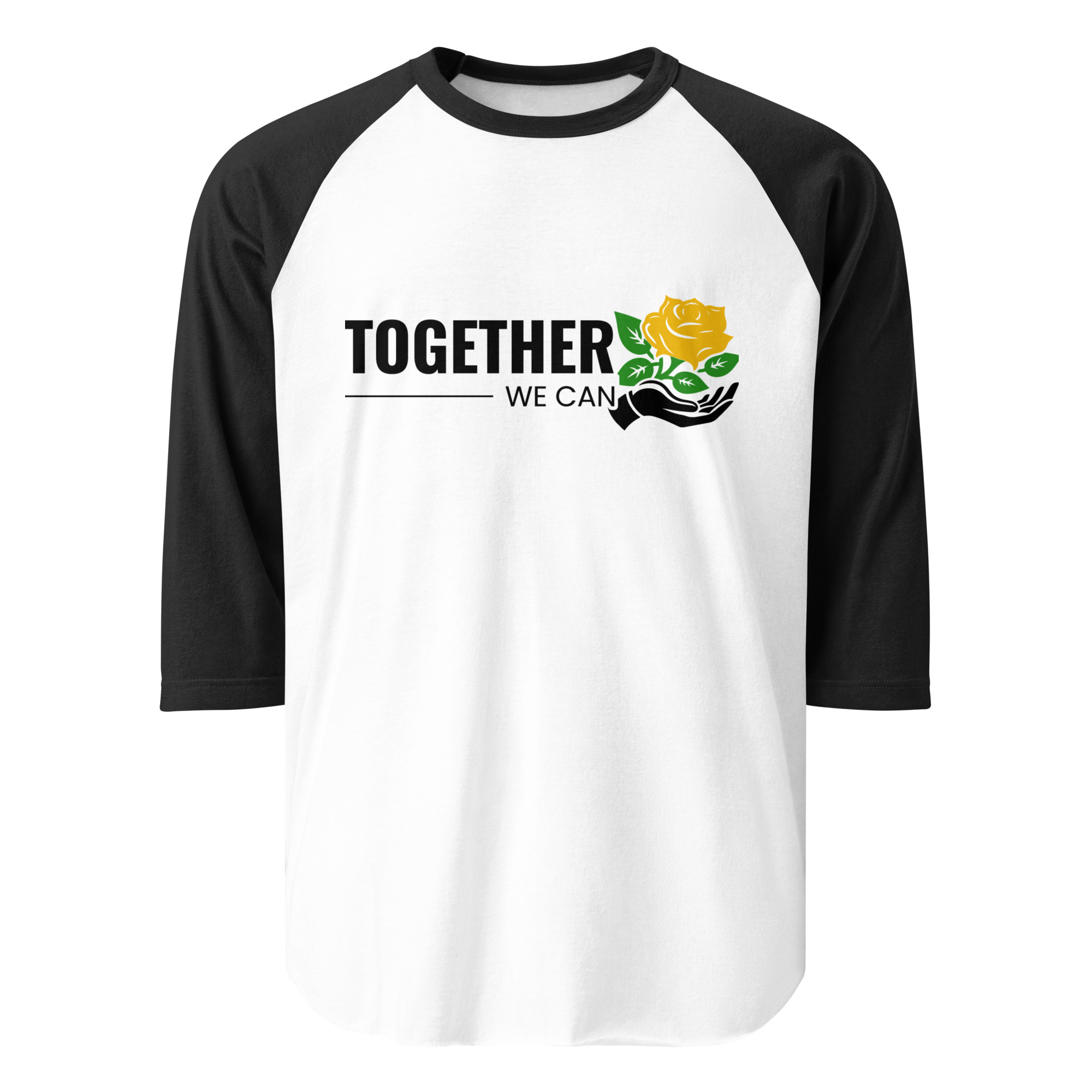 3/4 sleeve raglan shirt