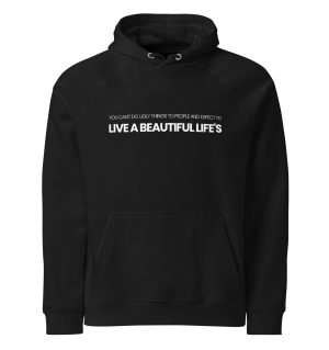 Unisex eco raglan hoodie