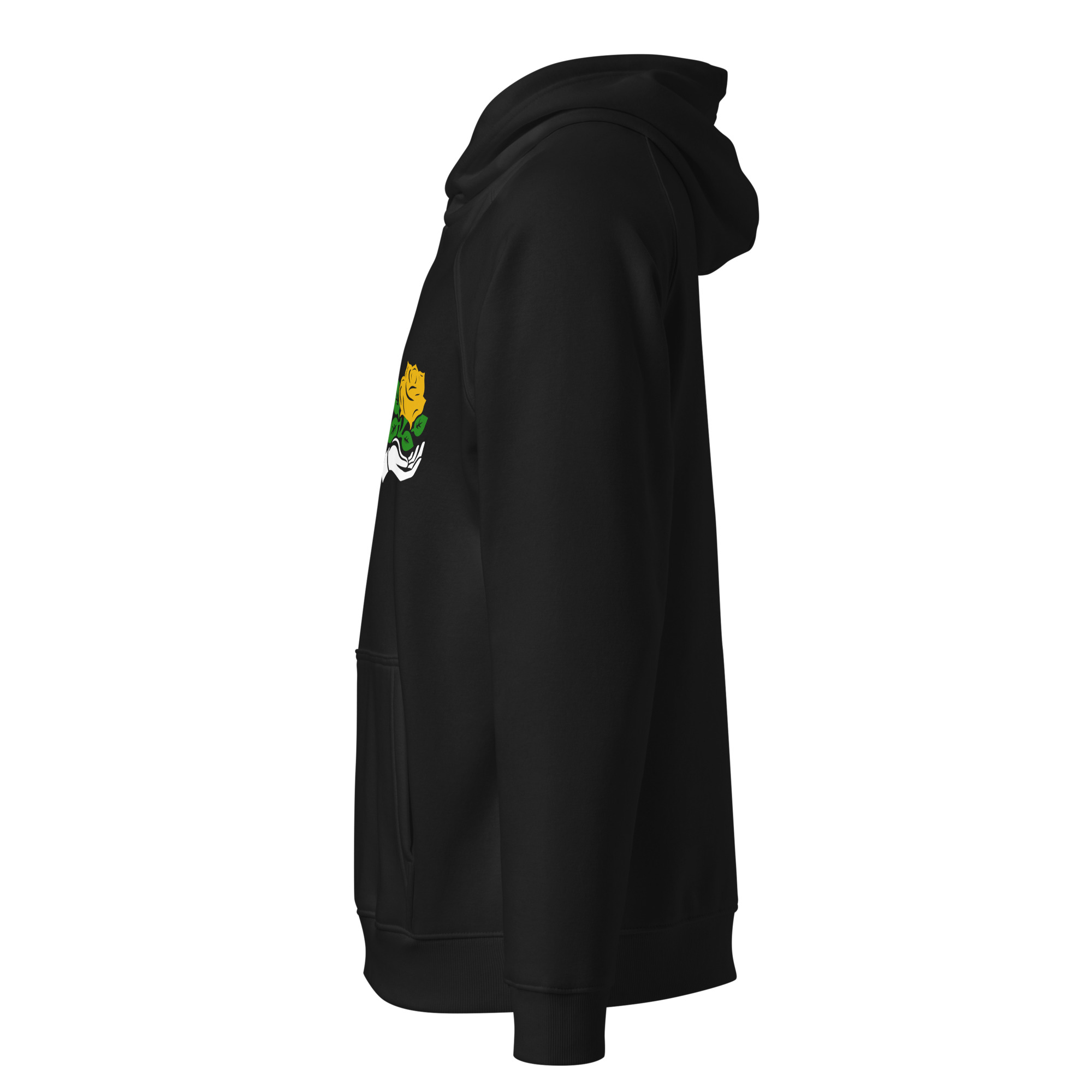 Unisex eco raglan hoodie - Image 8