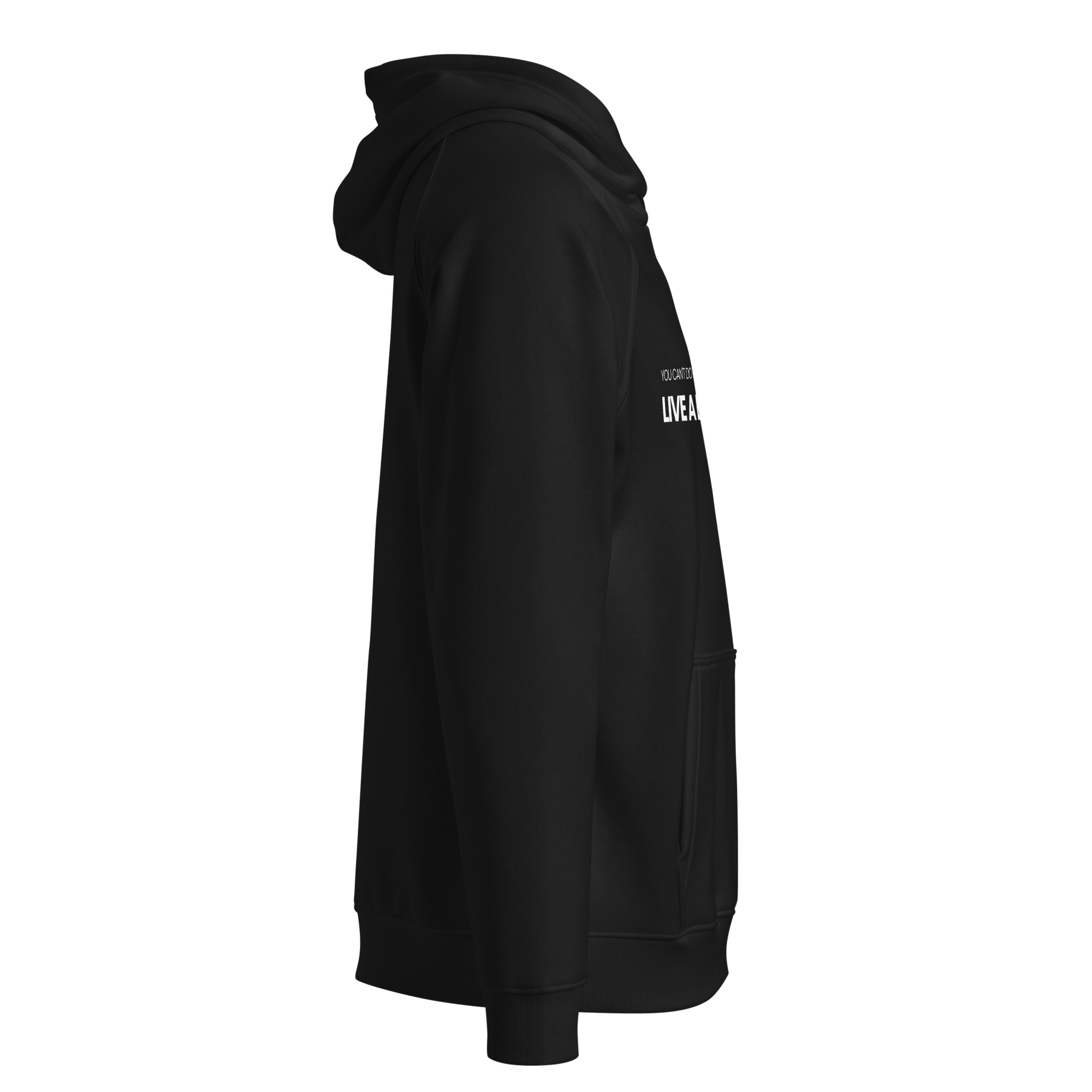 Unisex eco raglan hoodie - Image 9