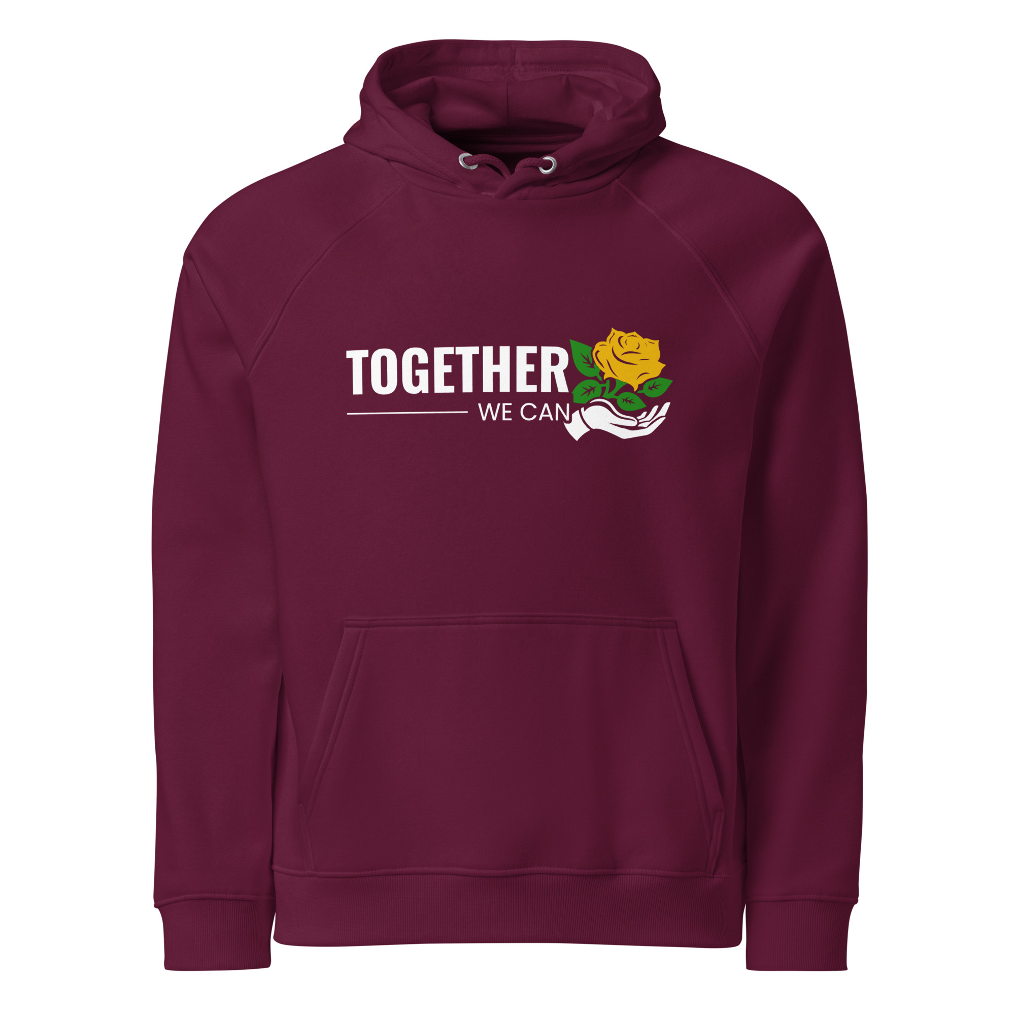 Unisex eco raglan hoodie - Image 2
