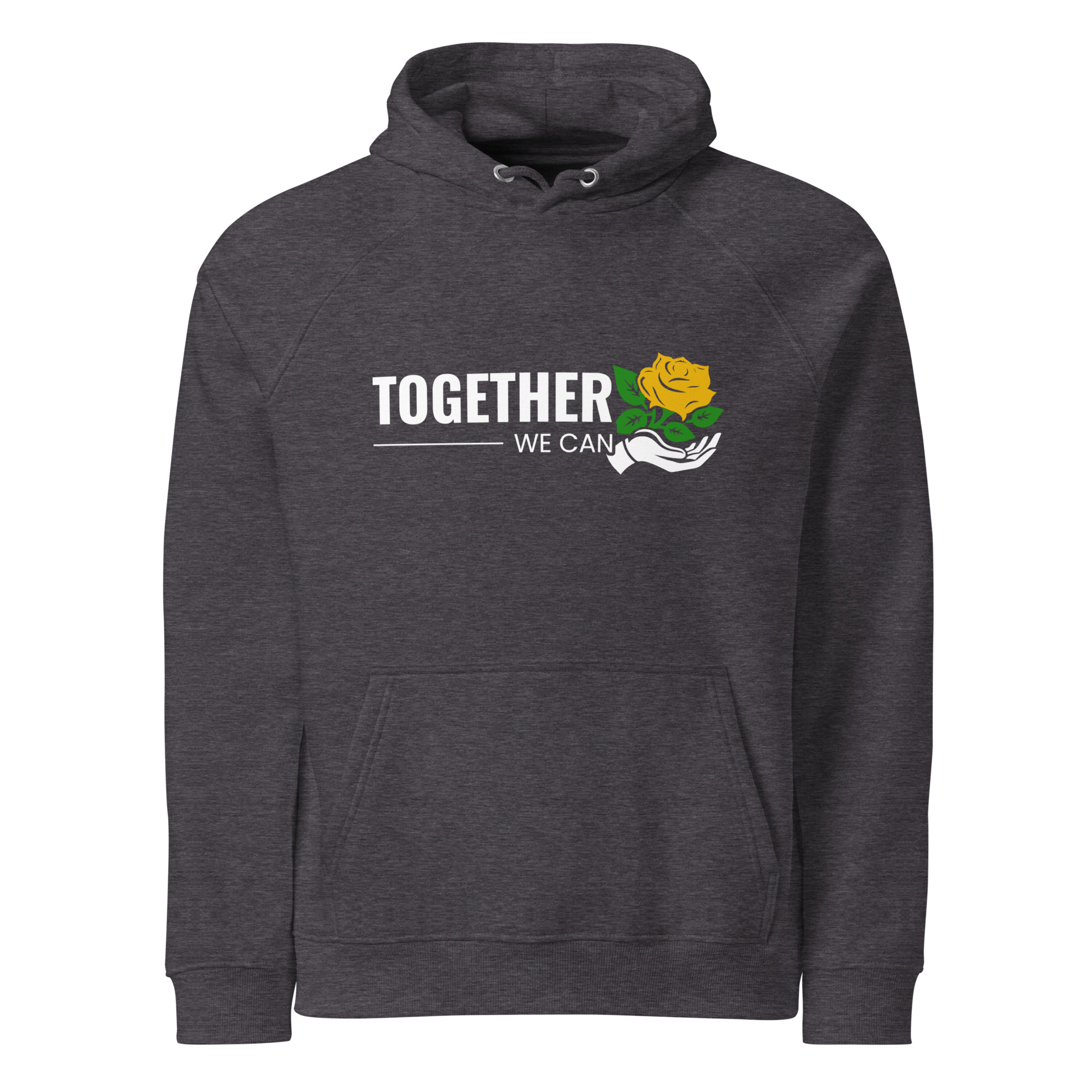 Unisex eco raglan hoodie - Image 3