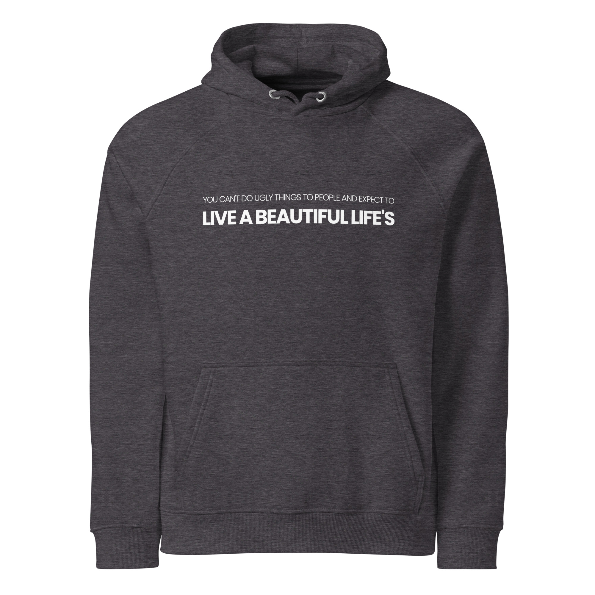 Unisex eco raglan hoodie - Image 2
