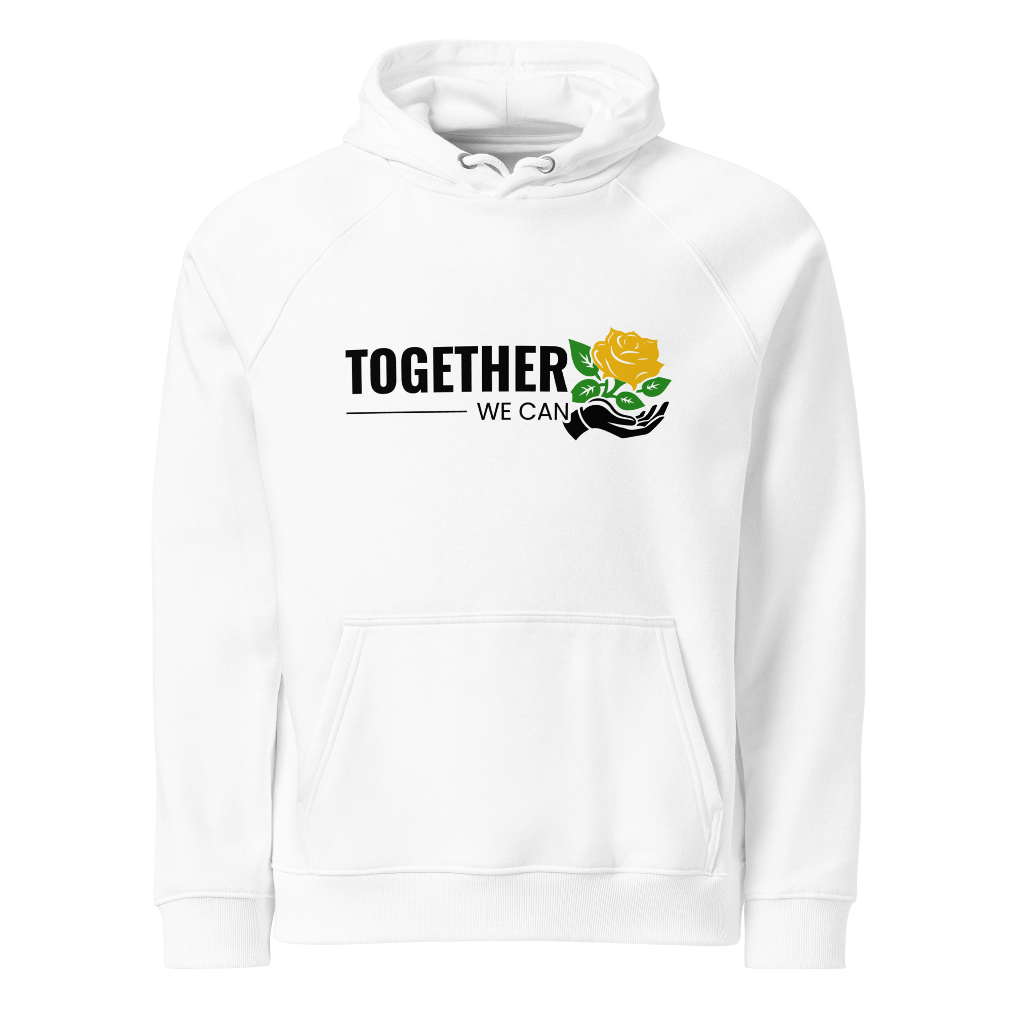 Unisex eco raglan hoodie - Image 16