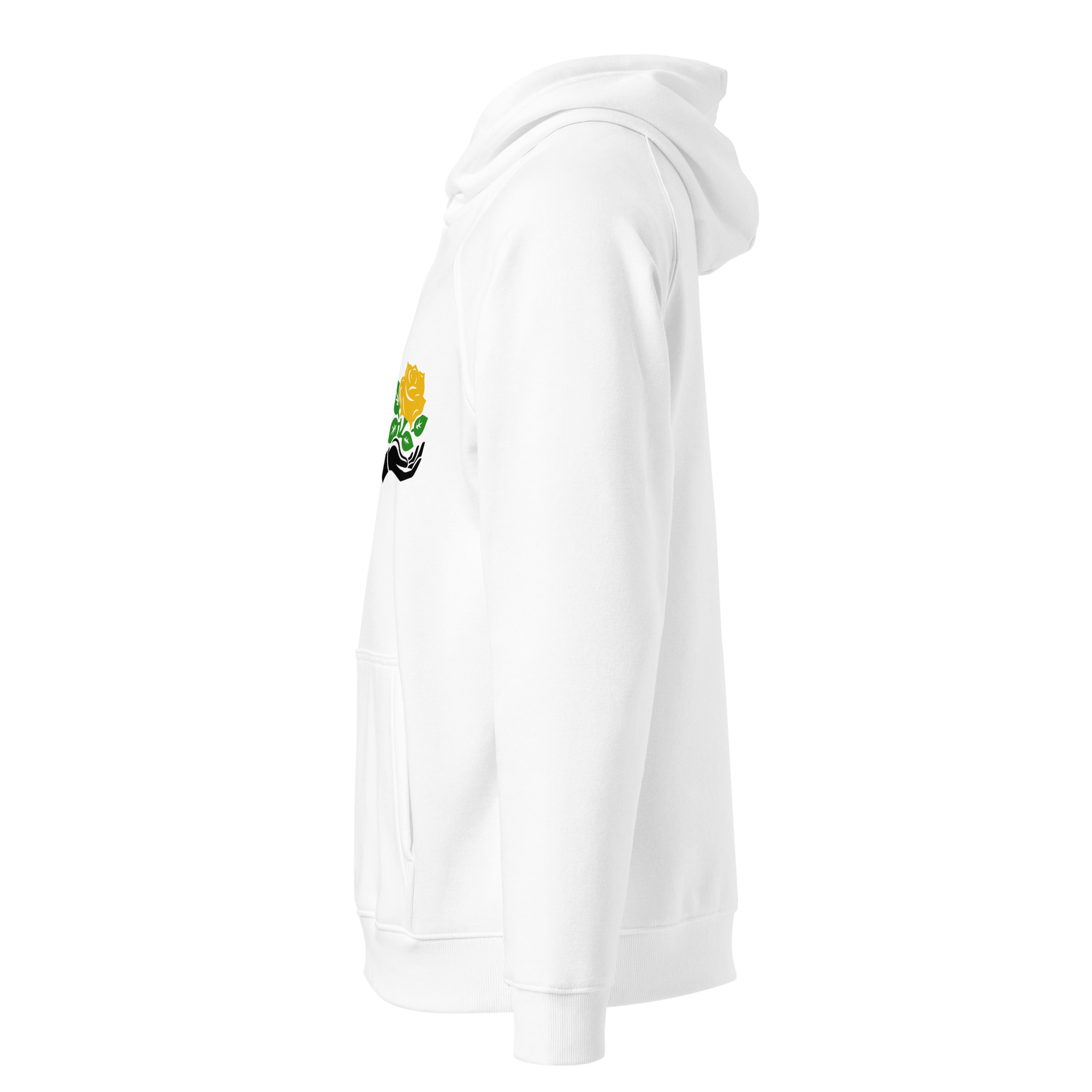 Unisex eco raglan hoodie - Image 17