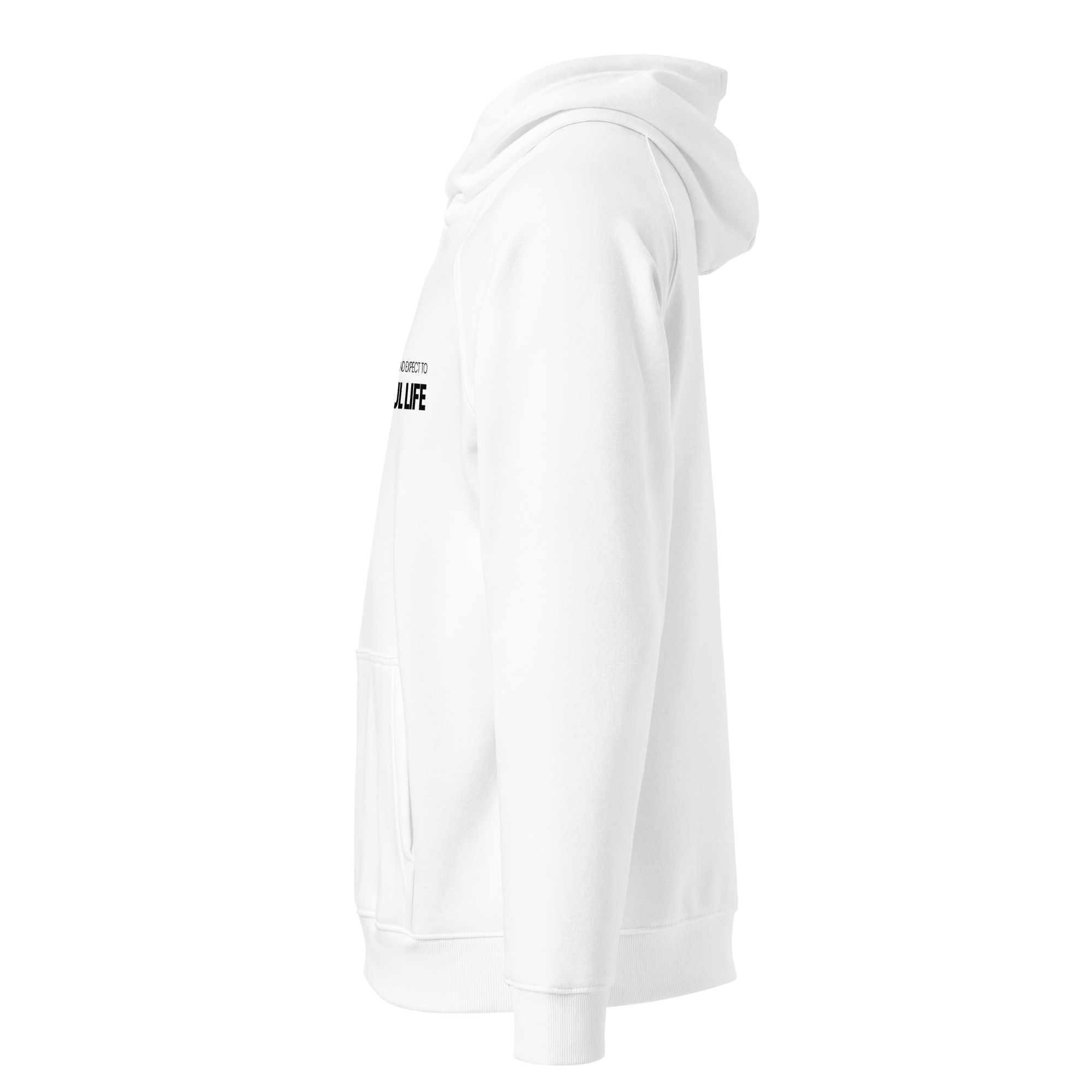Unisex eco raglan hoodie - Image 13