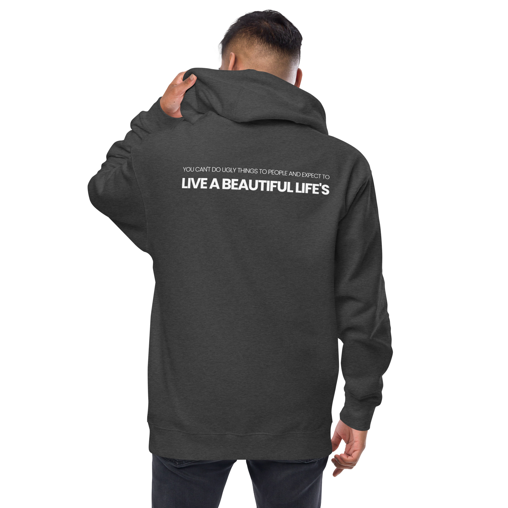 Unisex fleece zip up hoodie - Image 46