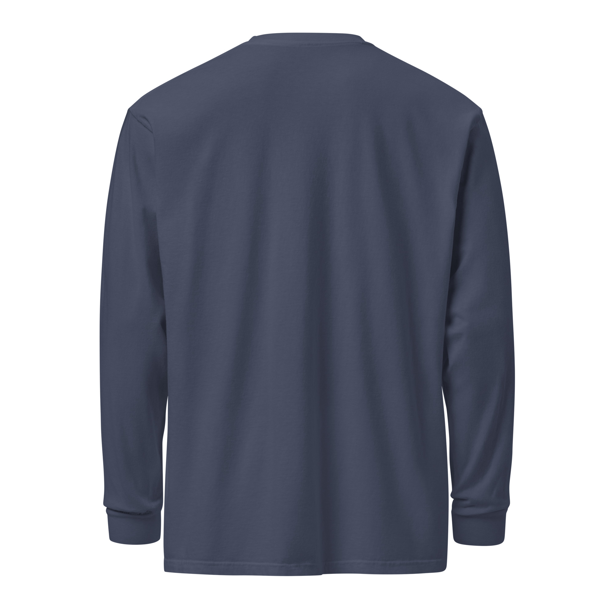 Garment-dyed heavyweight long-sleeve shirt - Image 4