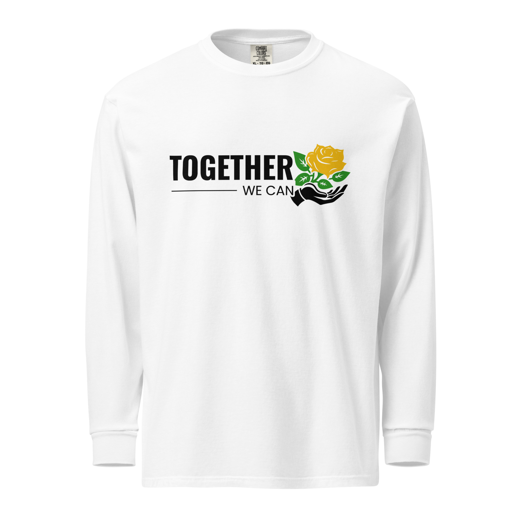 Garment-dyed heavyweight long-sleeve shirt - Image 12