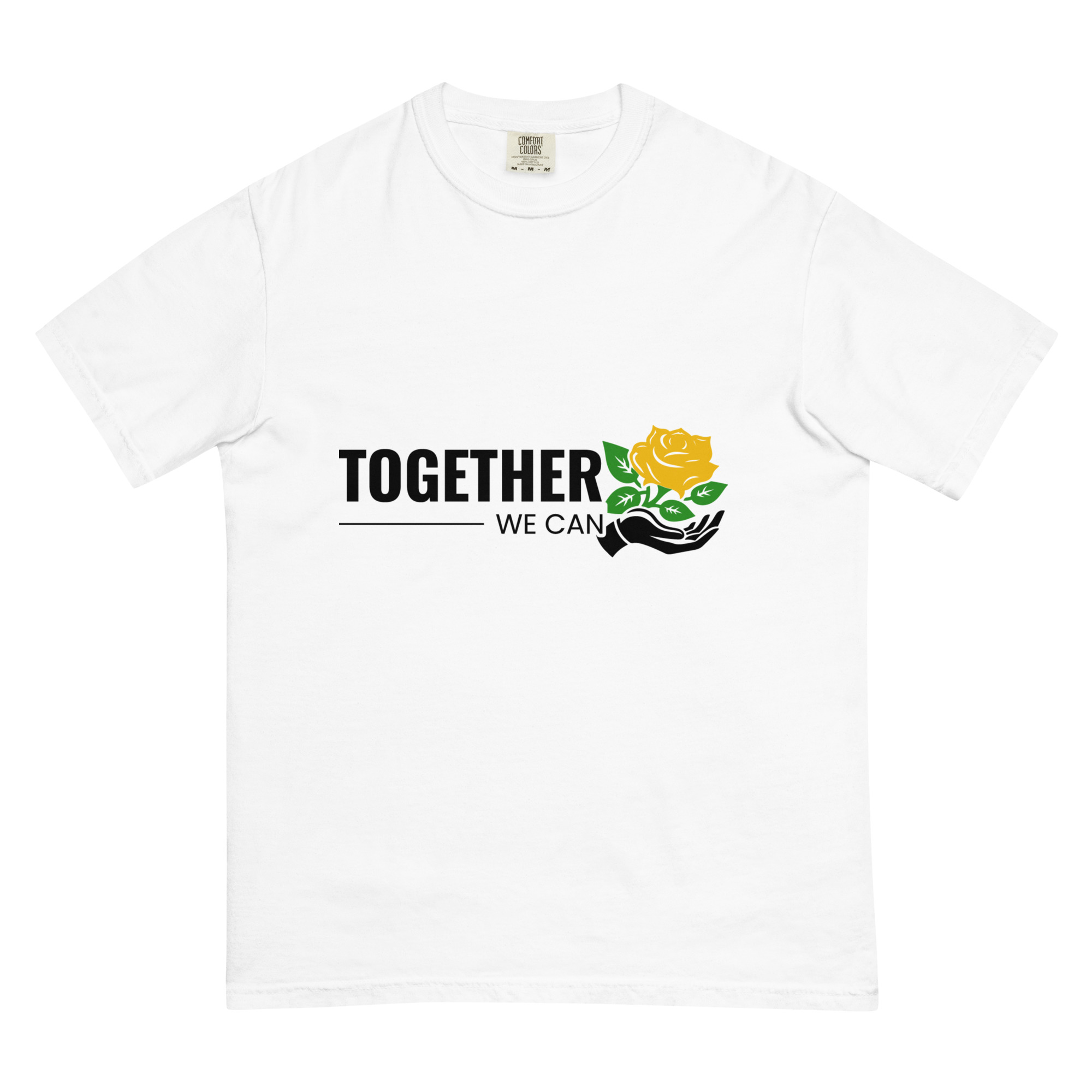 Unisex garment-dyed heavyweight t-shirt - Image 12