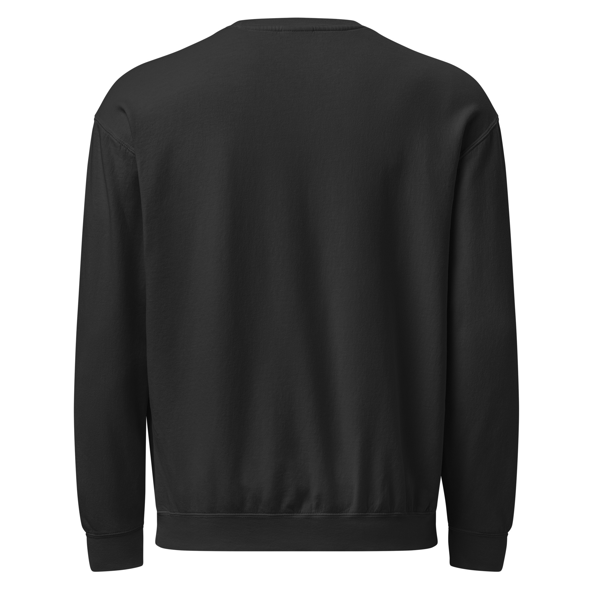 Unisex garment-dyed fleece crewneck sweatshirt - Image 3