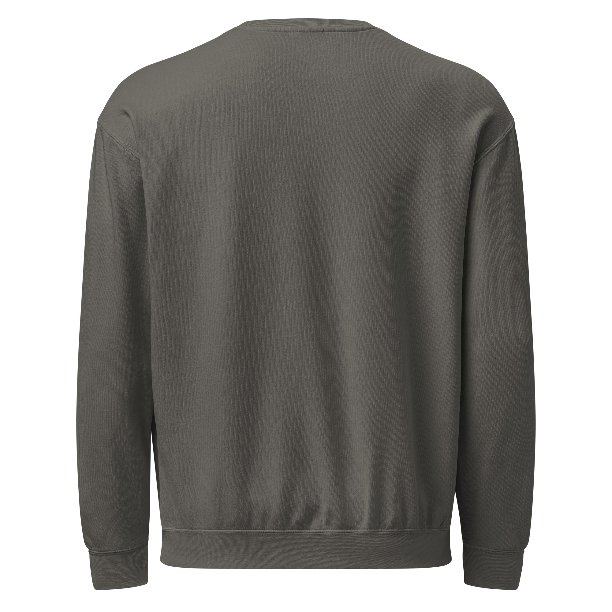 Unisex garment-dyed fleece crewneck sweatshirt - Image 4