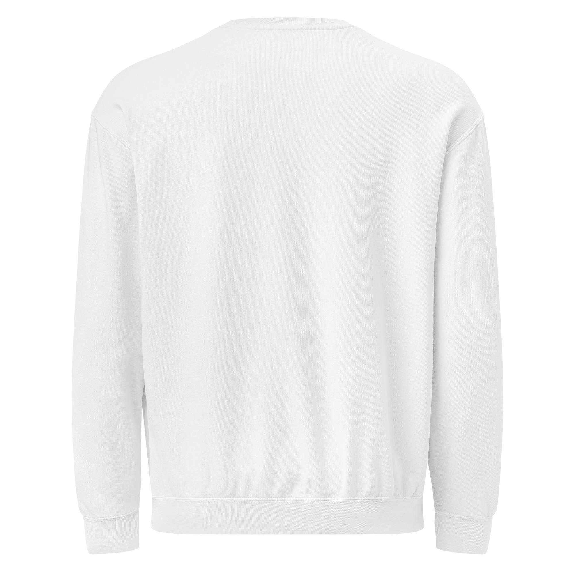 Unisex garment-dyed fleece crewneck sweatshirt - Image 5