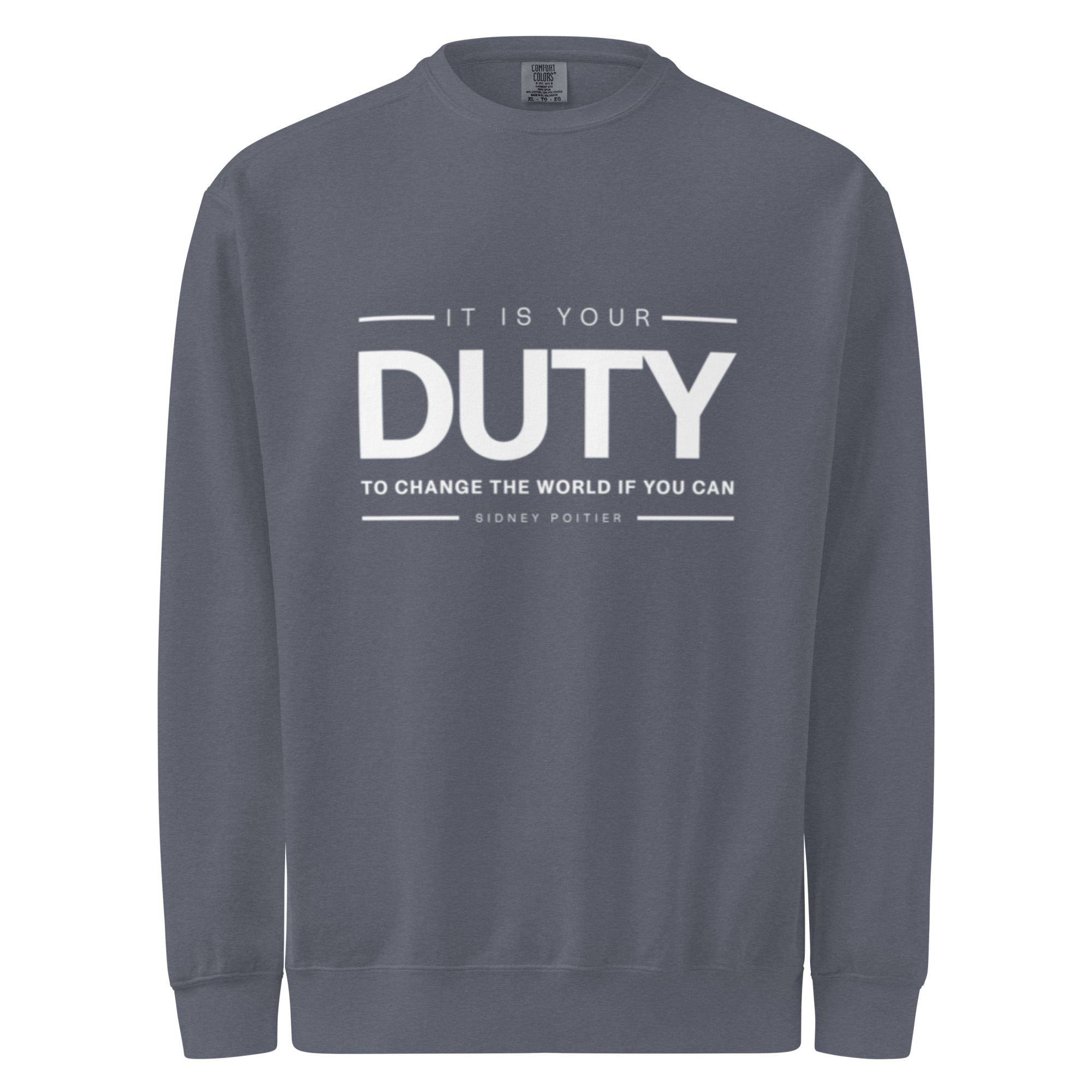 Unisex garment-dyed sweatshirt - Image 2