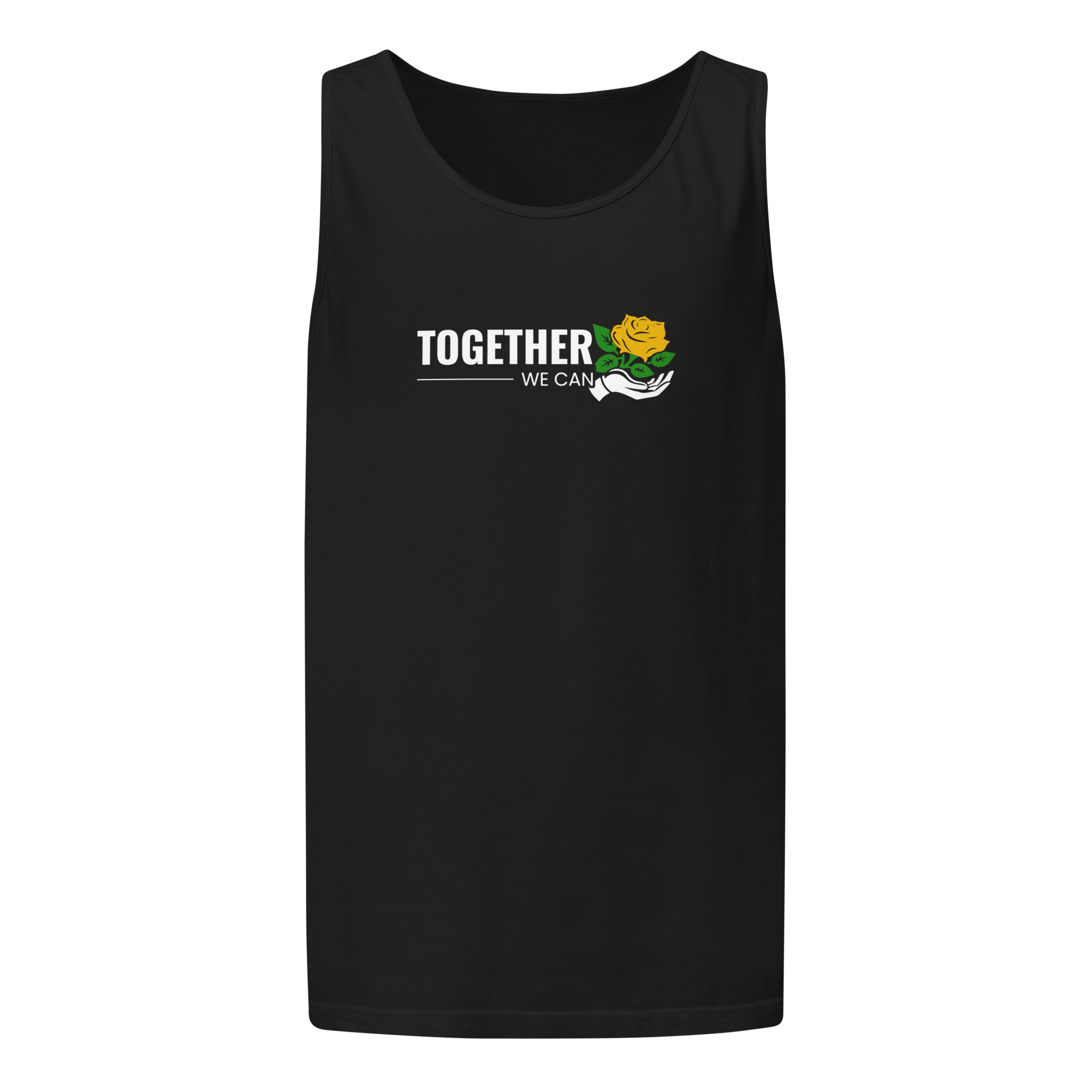Unisex garment-dyed tank top