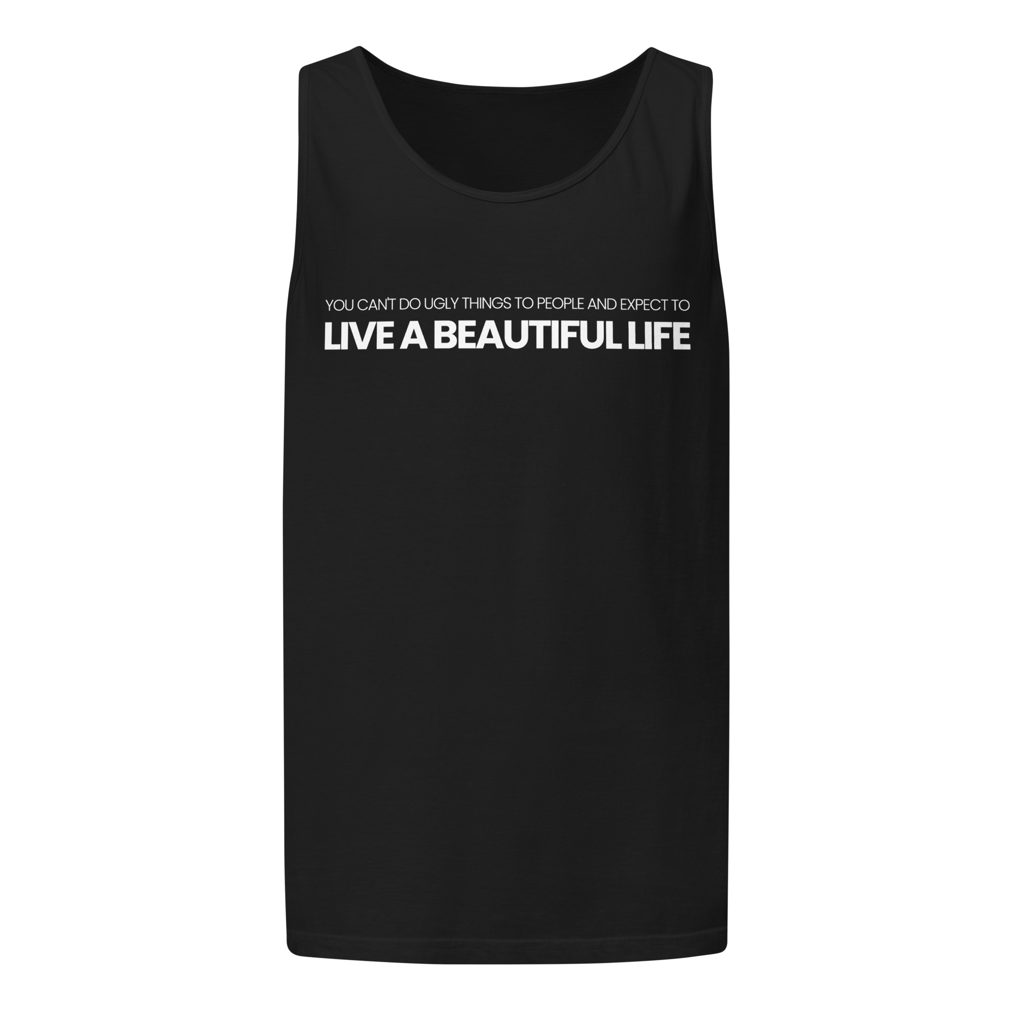 Unisex garment-dyed tank top