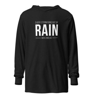 Hooded long-sleeve tee