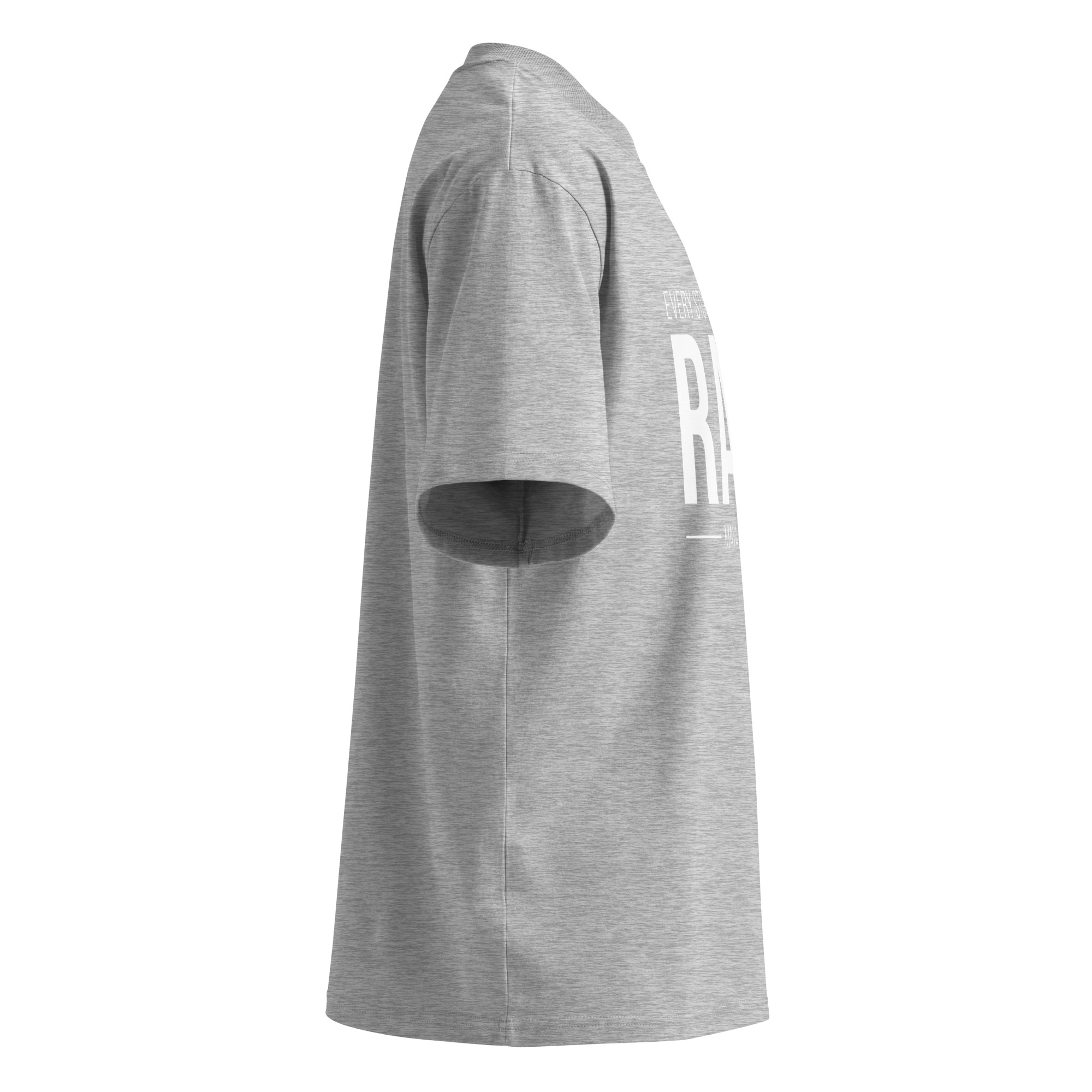 Unisex organic oversized high neck t-shirt - Image 15