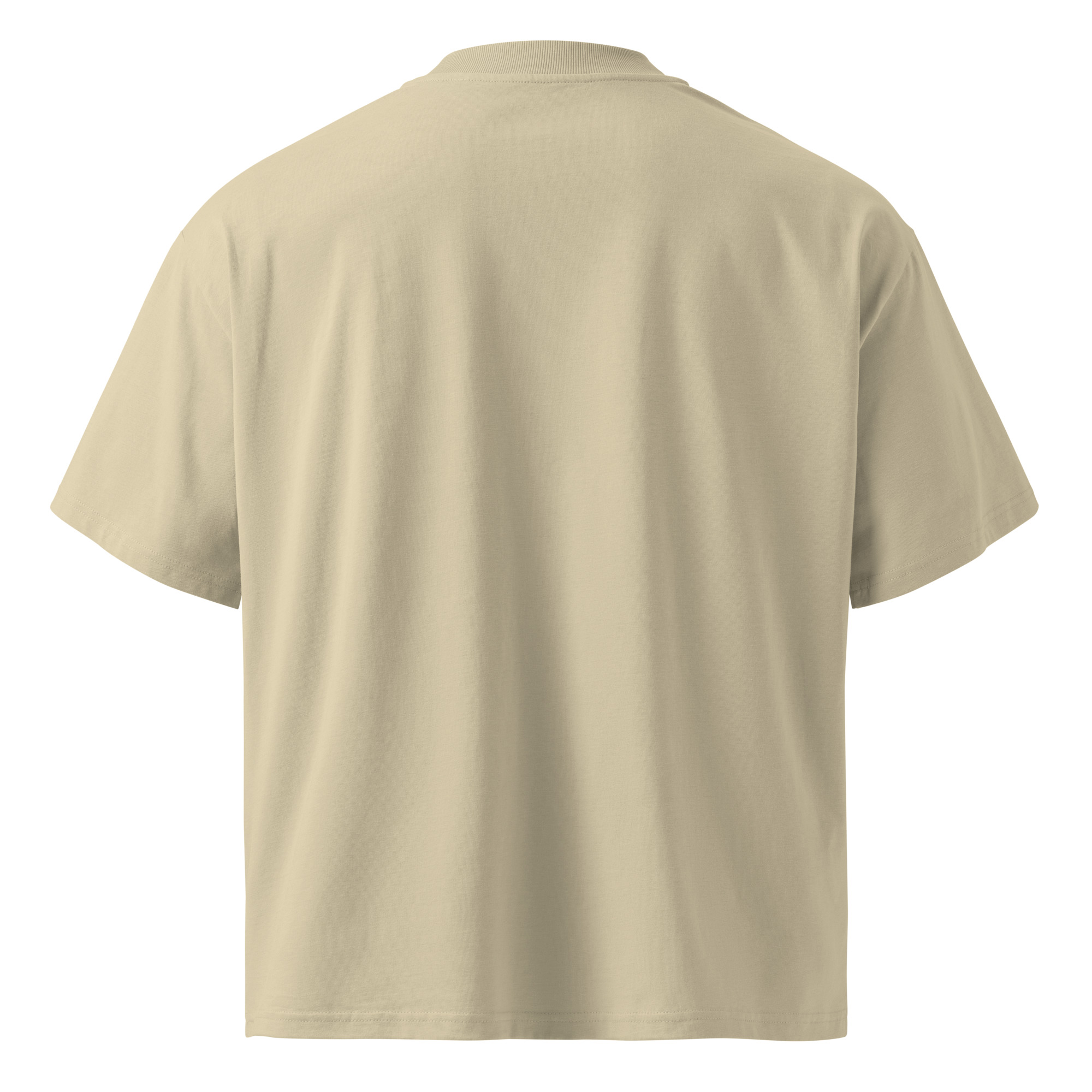 Unisex organic oversized high neck t-shirt - Image 32